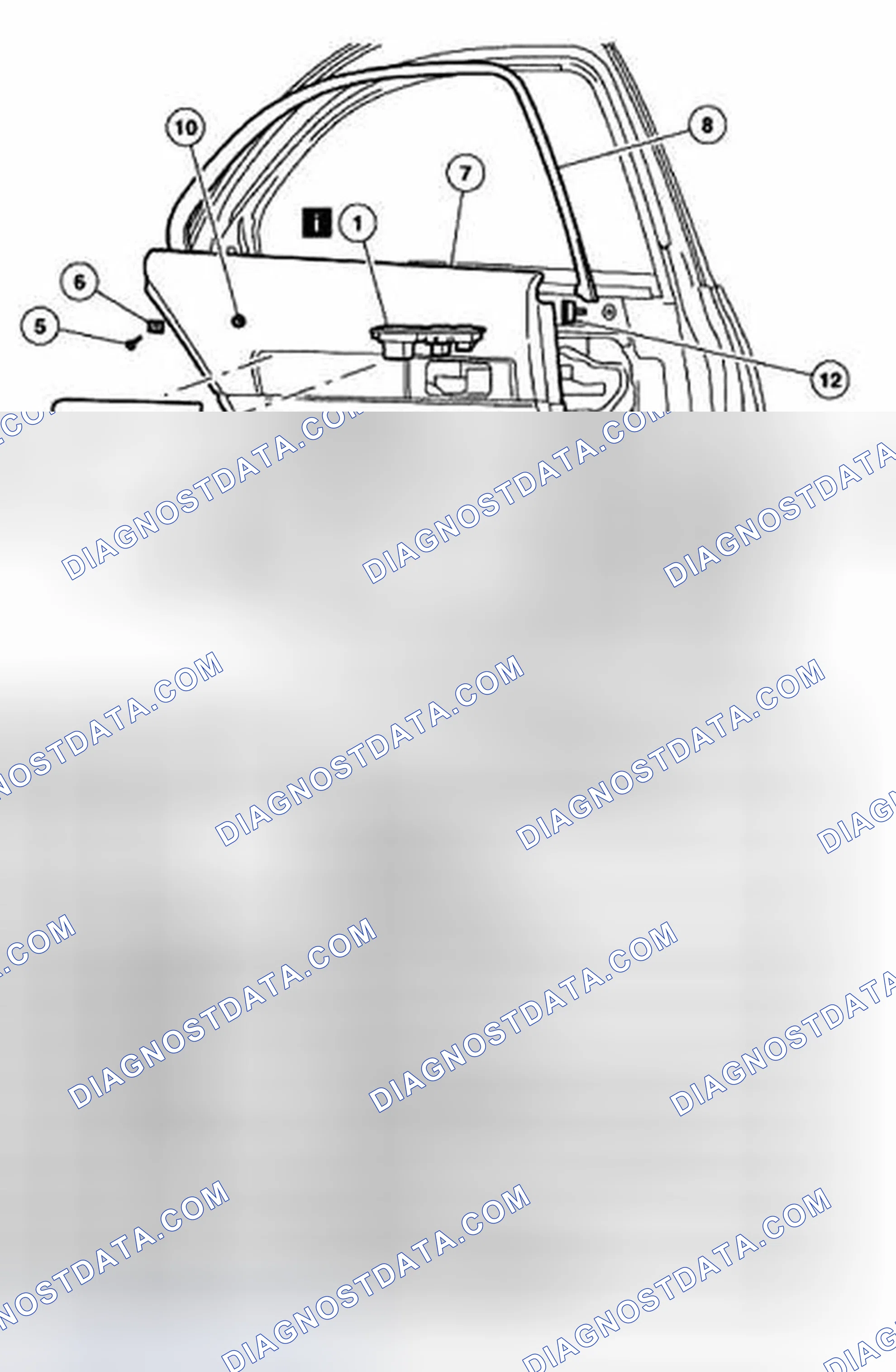Scheme 19: Rear Door Trim Panel