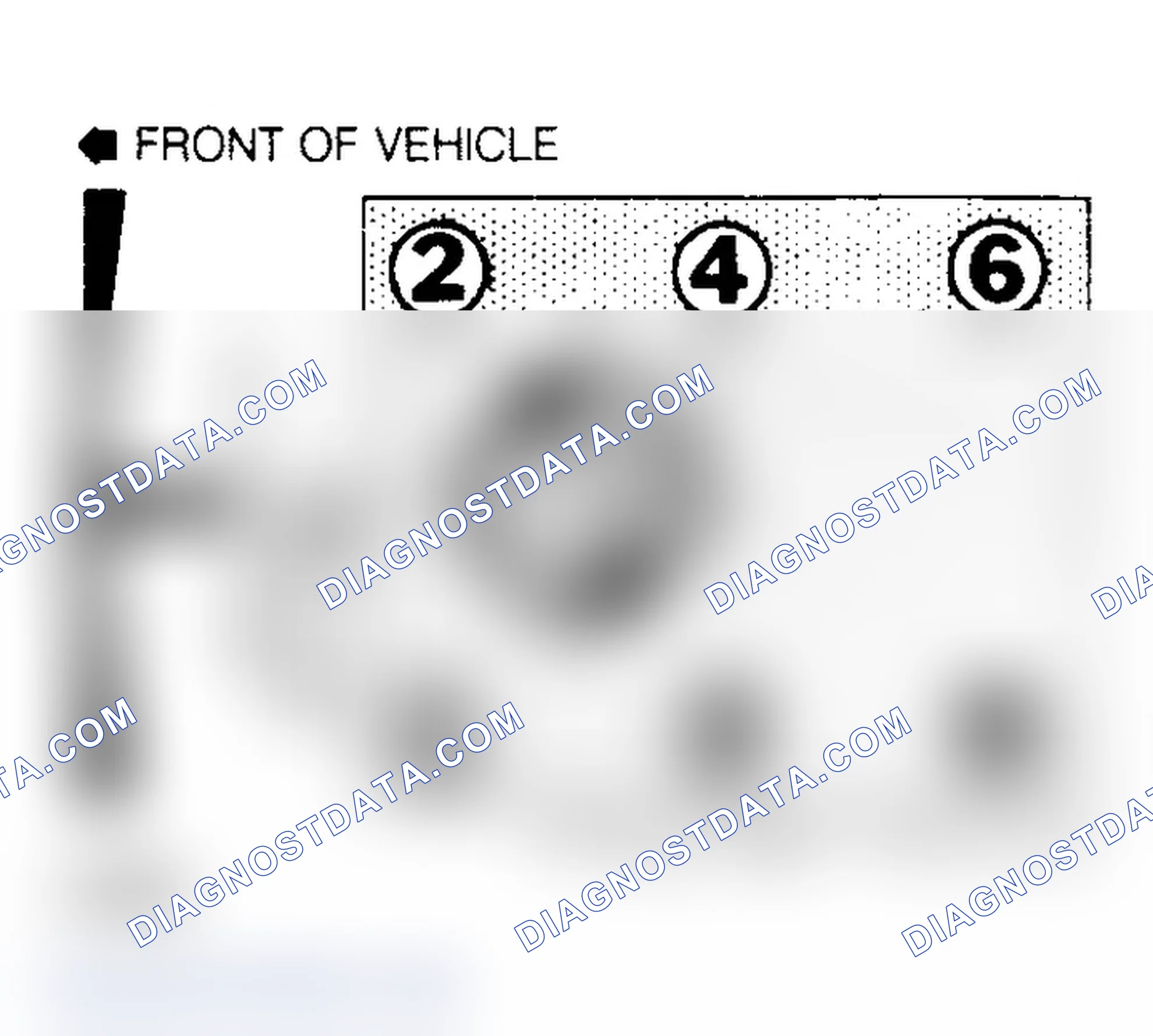 Scheme 2: 3.8L (VIN A) Firing Order & Timing Marks