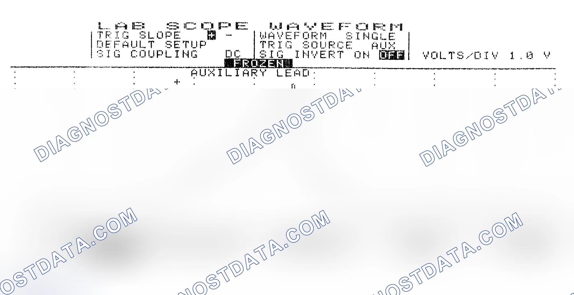 Scheme 19: Single Injector w/Excessive Current Flow - Current Pattern