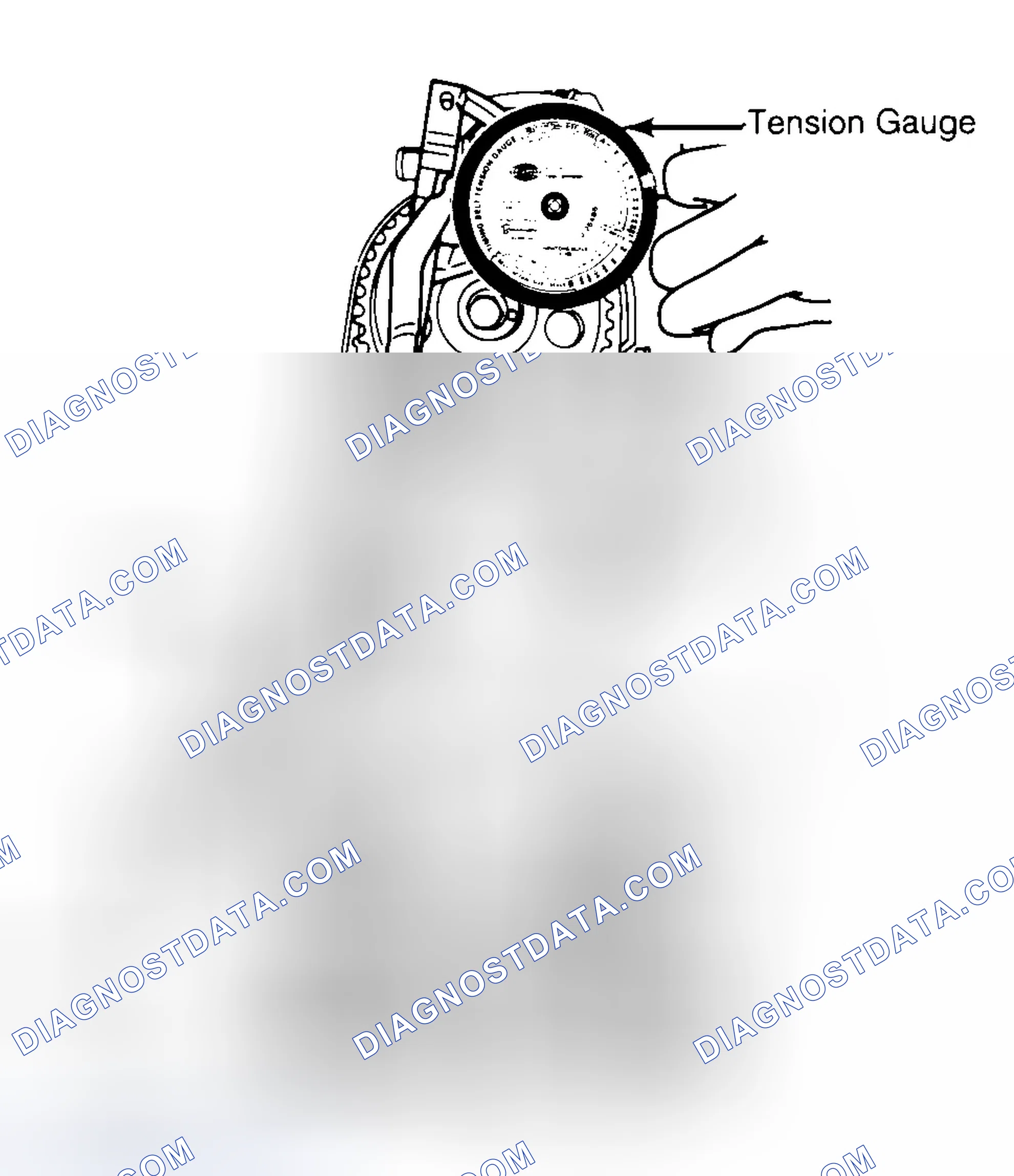 Scheme 3: Adjusting Typical Timing Belt Tension