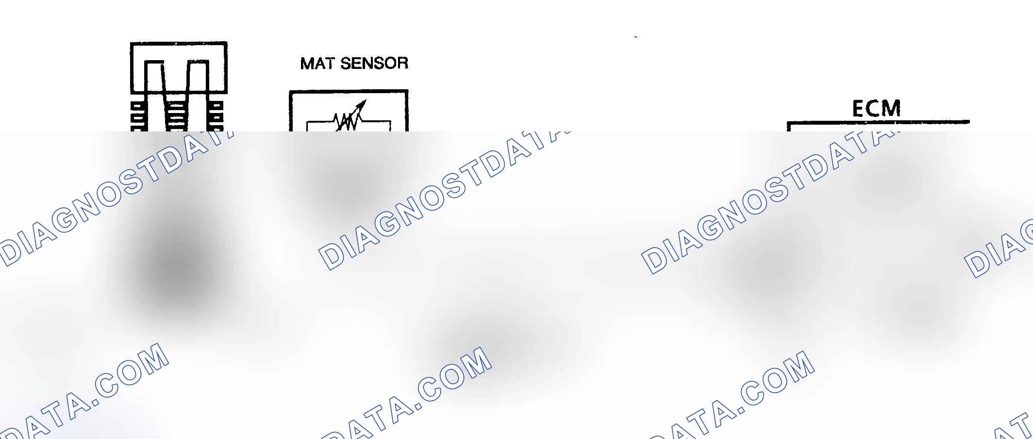Scheme 15: Code 23 Schematic (4.3L) Intake Air Temperature Low