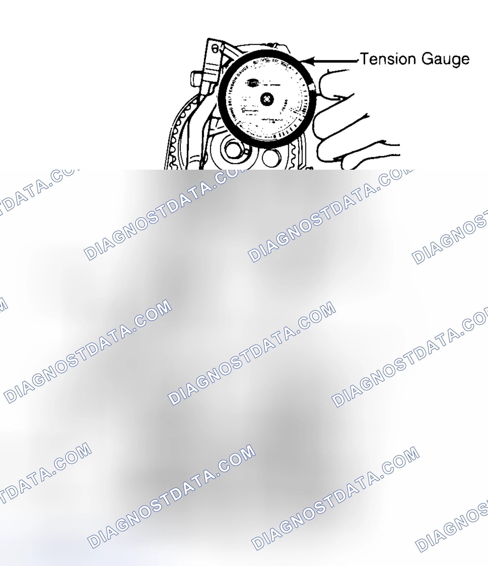 Scheme 3: Adjusting Typical Timing Belt Tension