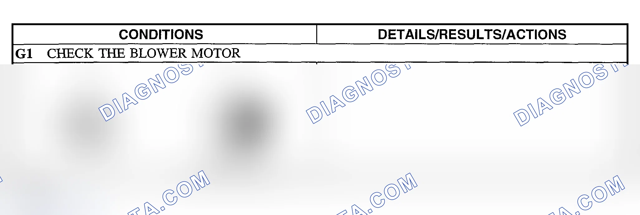 Scheme 136: Pinpoint Test G: The Blower Motor Is Inoperative