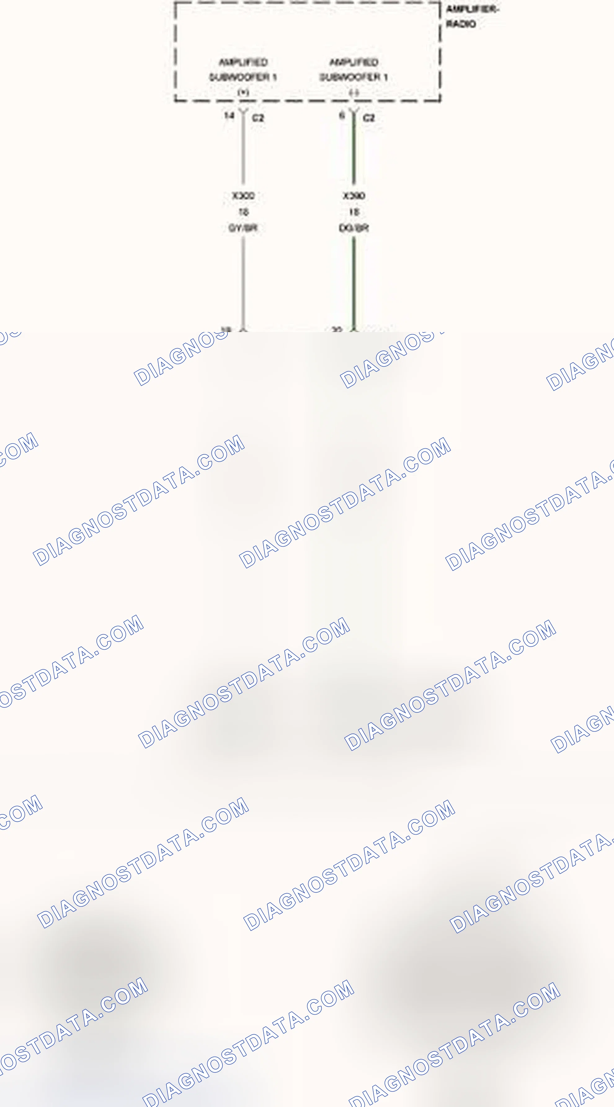 Scheme 58: B147F-CHANNEL 7 AUDIO SPEAKER OUTPUT CIRCUIT LOW