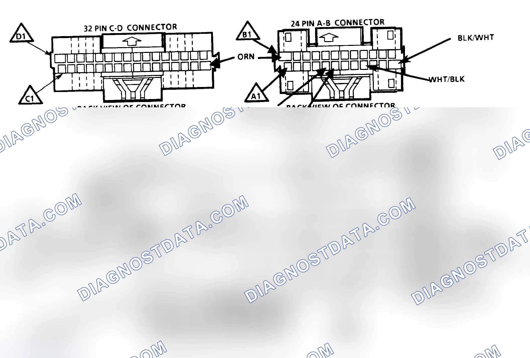 Scheme 263: Chart A1 Schematic, No "CHECK ENGINE" Light (All Engines)