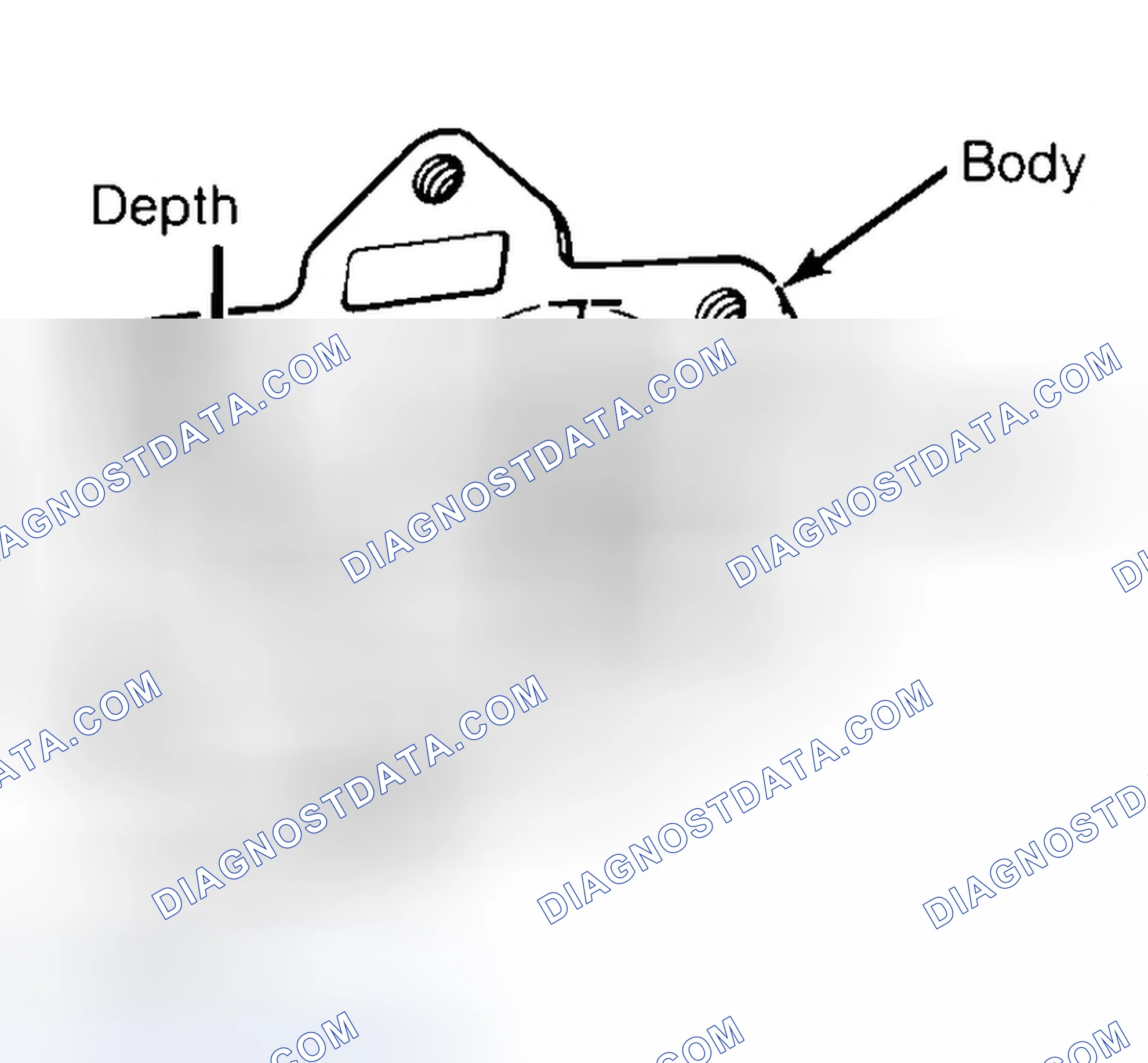 Scheme 35: Measuring Oil Pump Gear Cavity