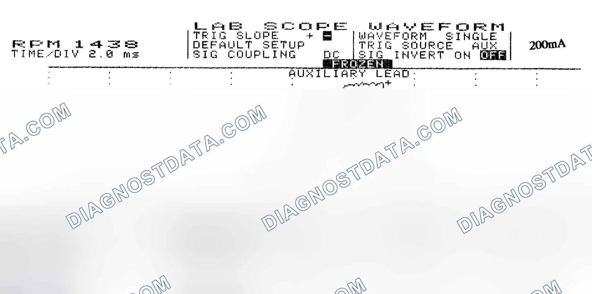 Scheme 15: Single Injector w/Normal Current Flow - Current Pattern