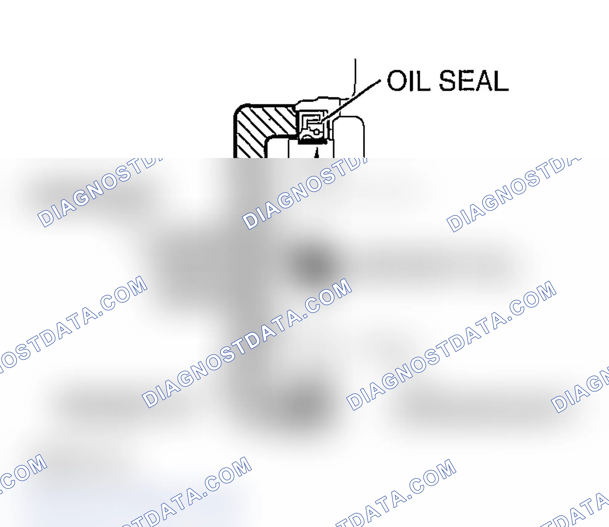 Scheme 857: >> A << CRANKSHAFT REAR OIL SEAL INSTALLATION