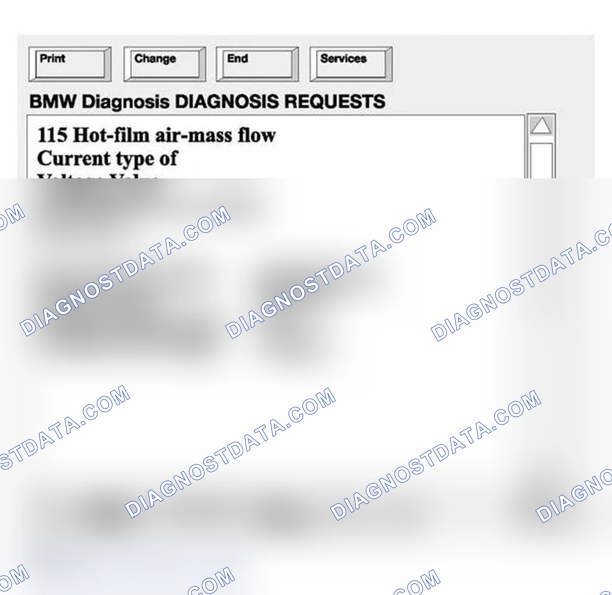 Scheme 499: BMW Fault Code (DISplus/MoDIC)