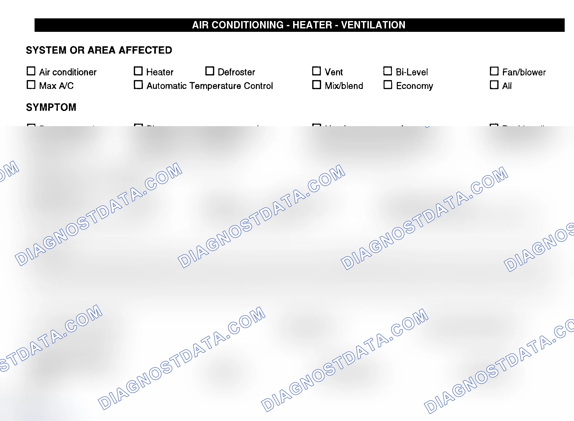 Scheme 8: Air Conditioning, Heater & Ventilation