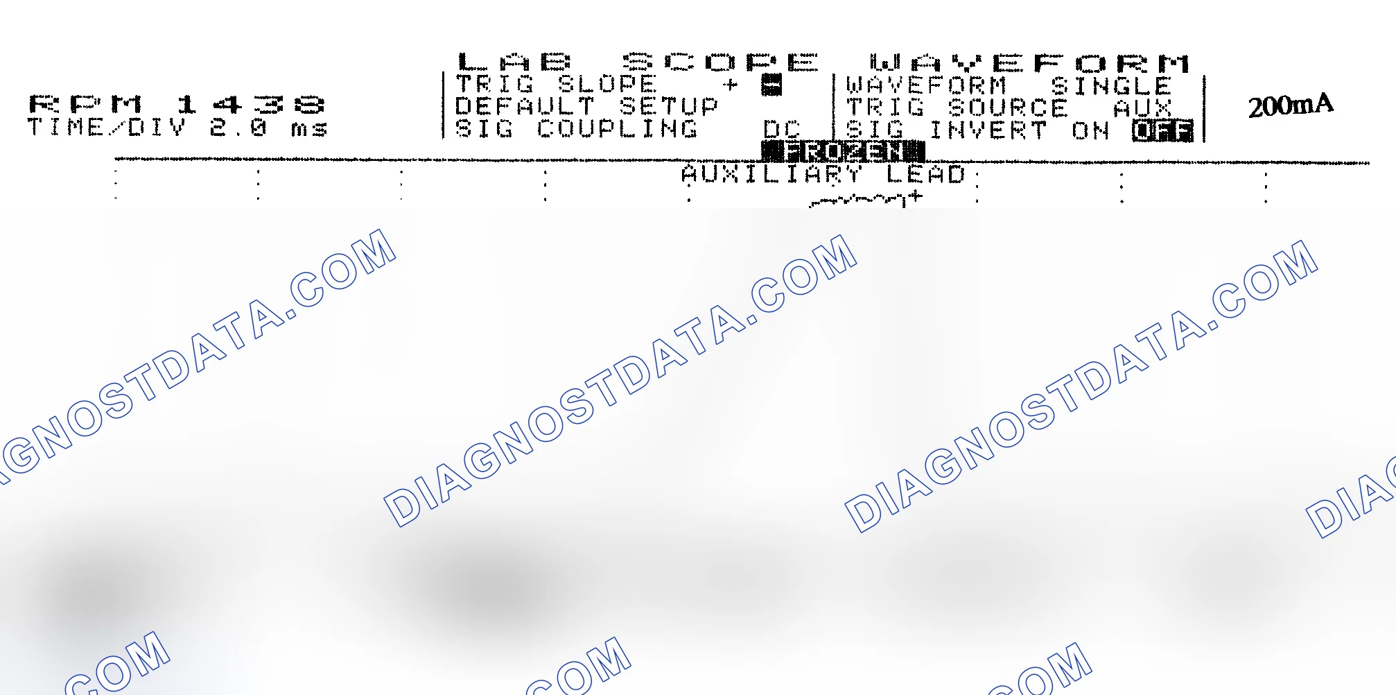 Scheme 15: Single Injector w/Normal Current Flow - Current Pattern