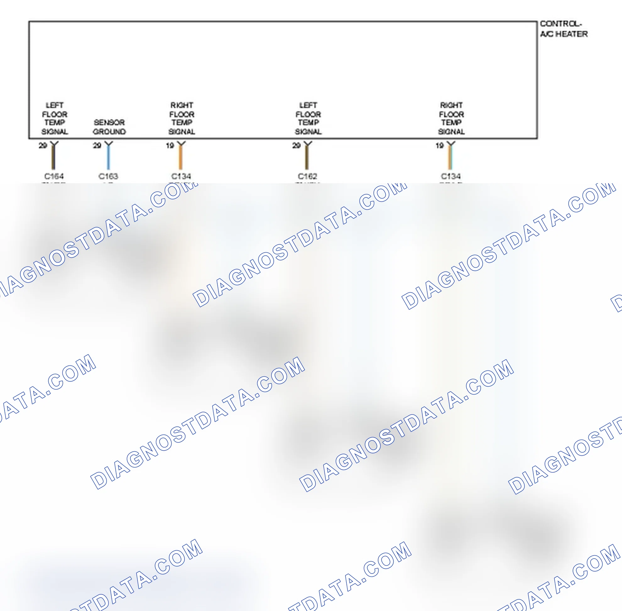 Scheme 4: B11F0-11-LEFT FLOOR DUCT TEMPERATURE SENSOR - CIRCUIT SHORT TO GROUND