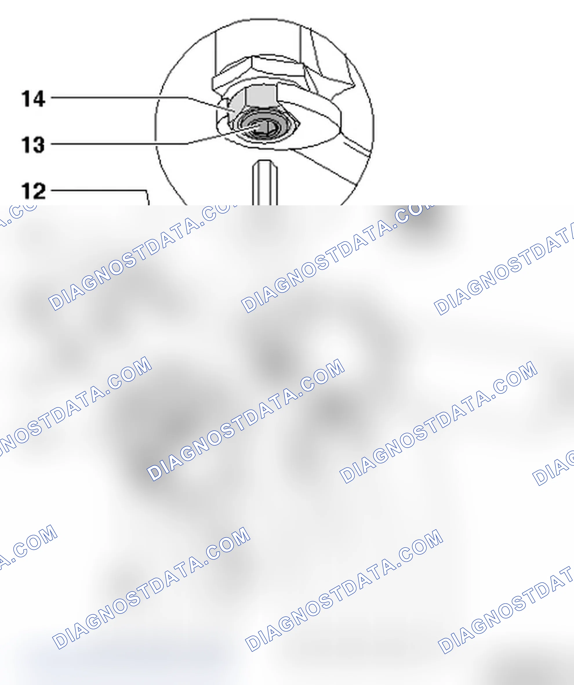 Scheme 324: Central valve and connections to suspension struts