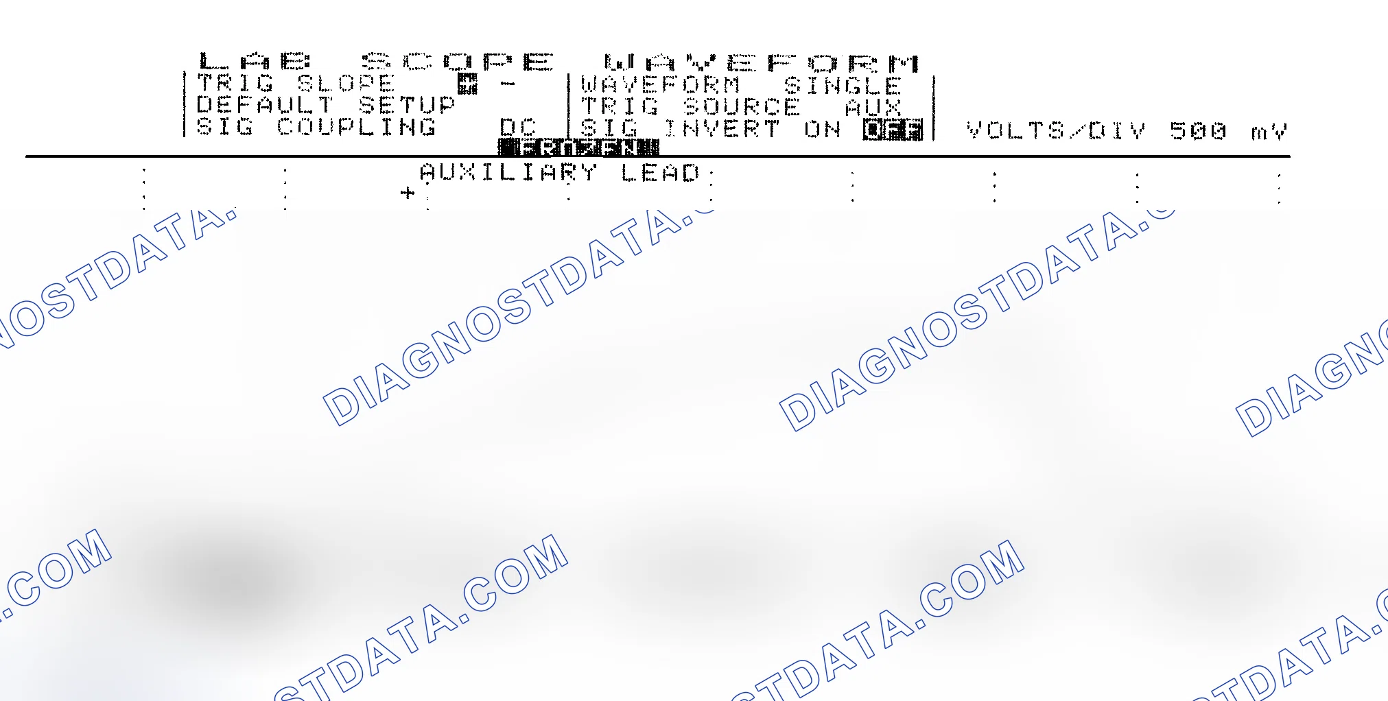 Scheme 14: Single Injector w/Excessive Current Flow - Current Pattern