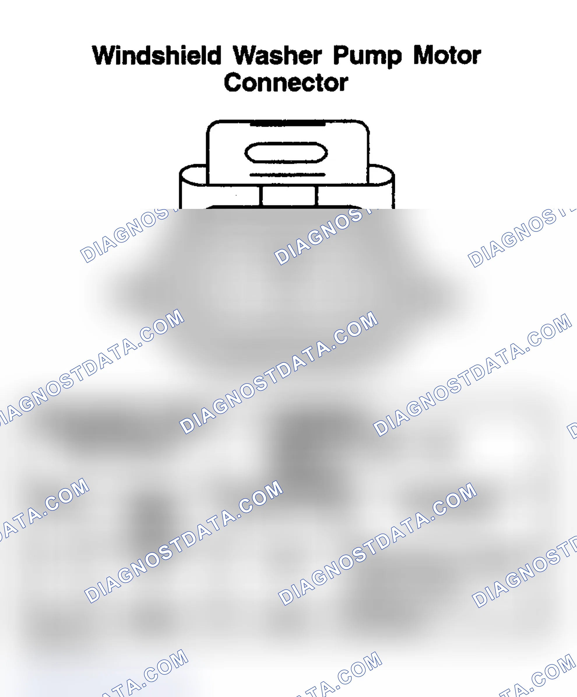 Scheme 262: WINDSHIELD WASHER PUMP MOTOR