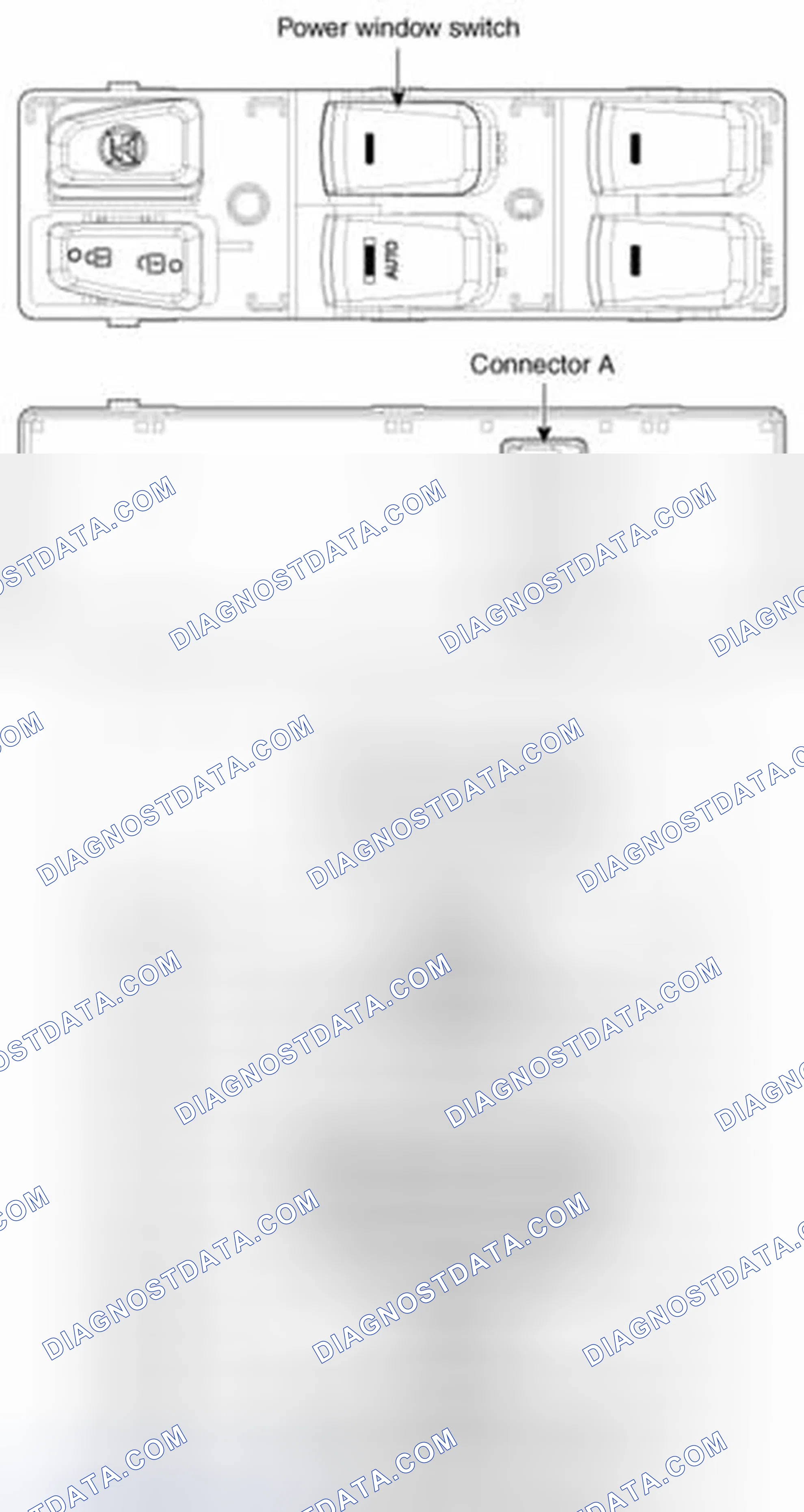 Scheme 37: Driver Power Window Switch