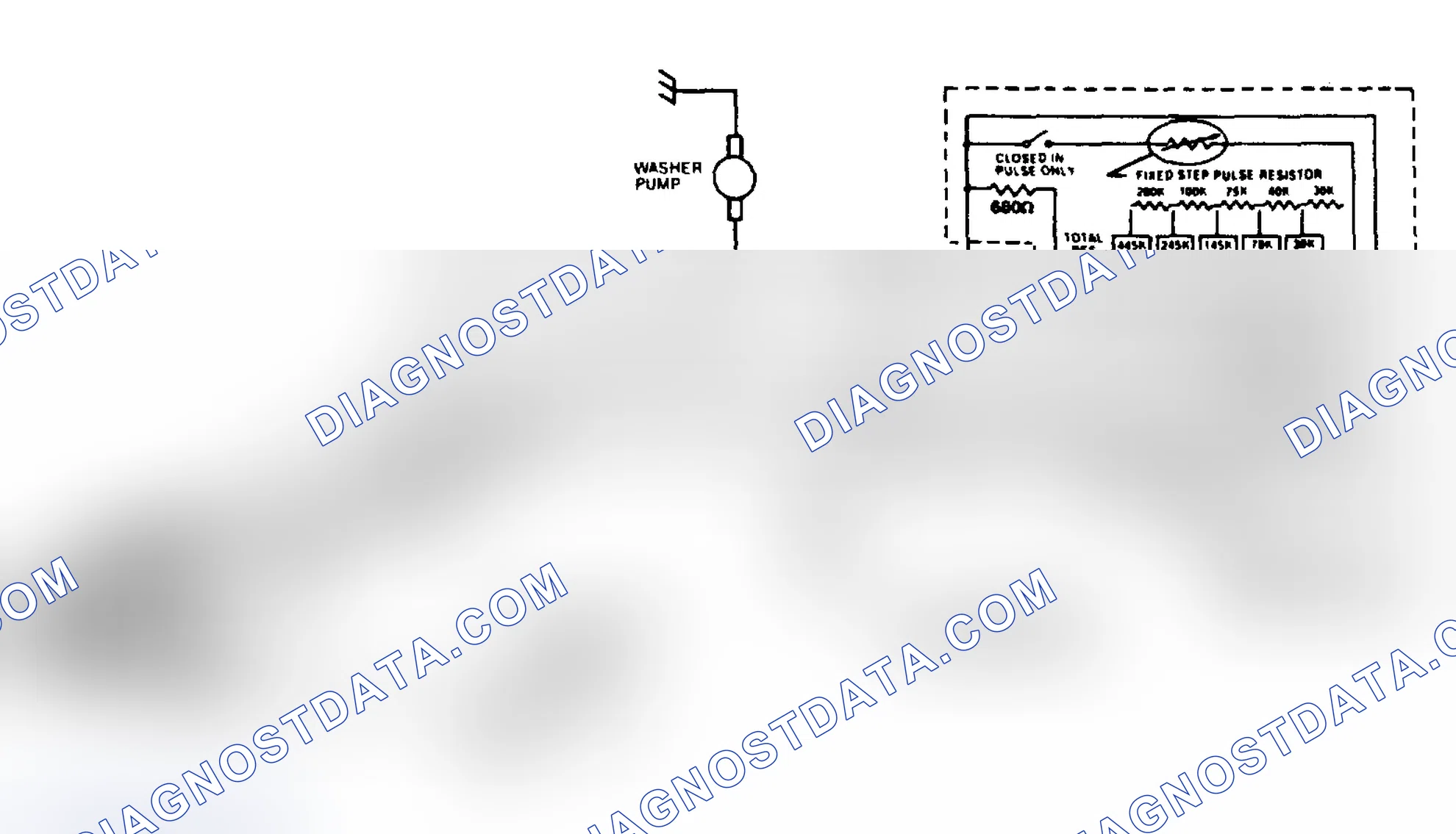 Scheme 4: WIPER-WASHER SWITCH