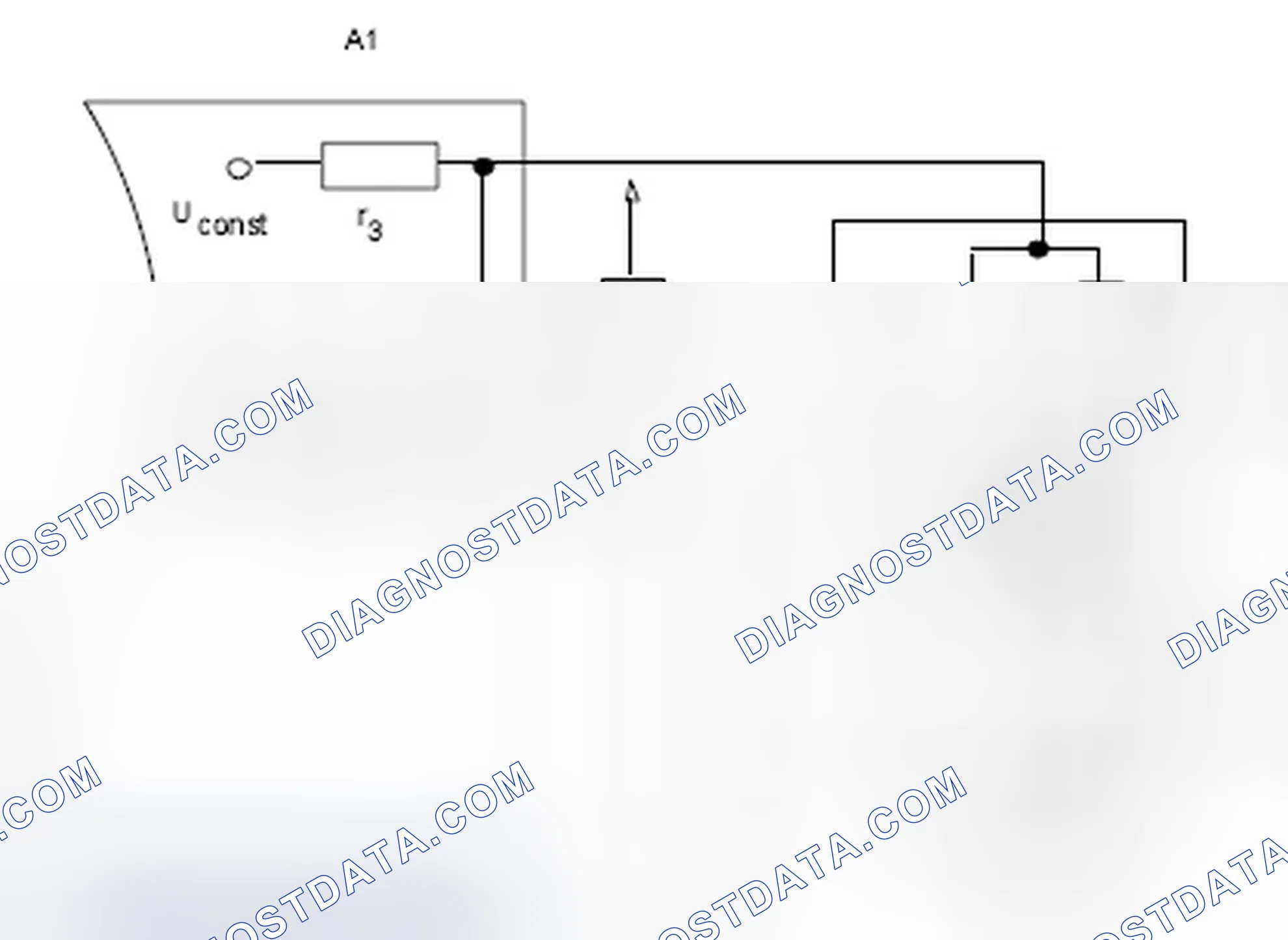 Scheme 7: Coolant/washer fluid level voltage coding function - GF54.30-P-4001B