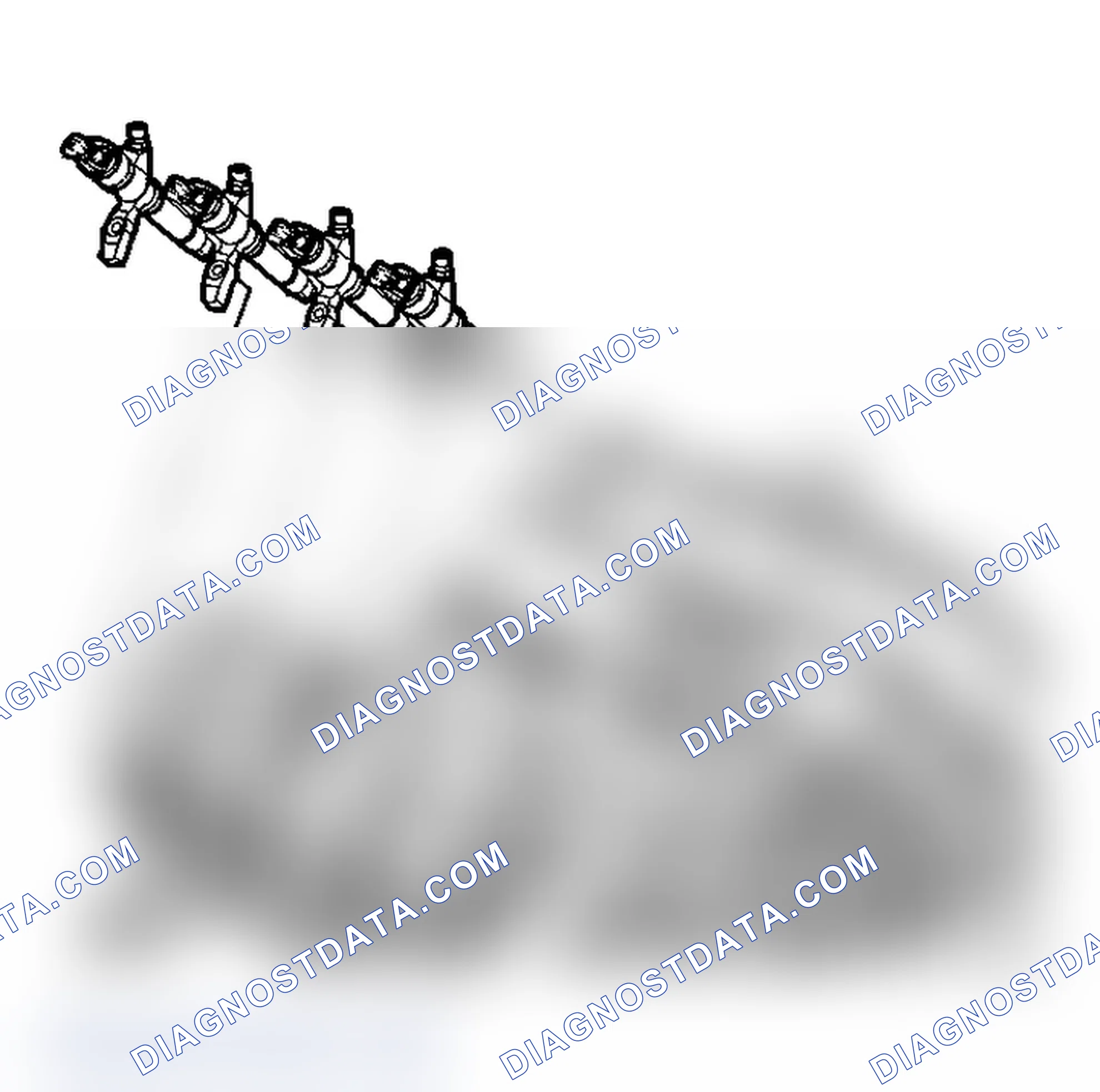 Scheme 80: Fuel Injectors and Return Lines