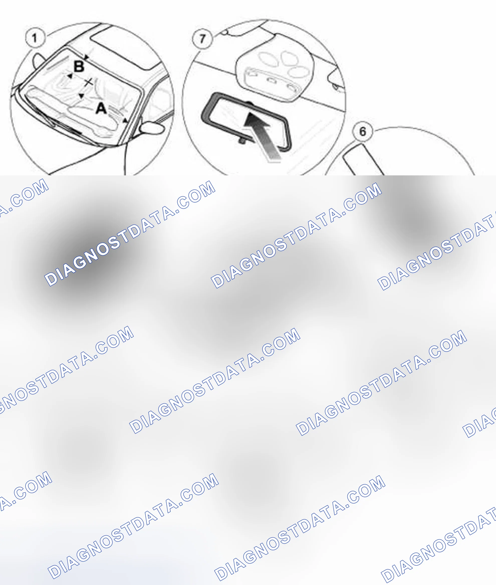 Scheme 35: Bonding the assembled interior mirror onto the windscreen