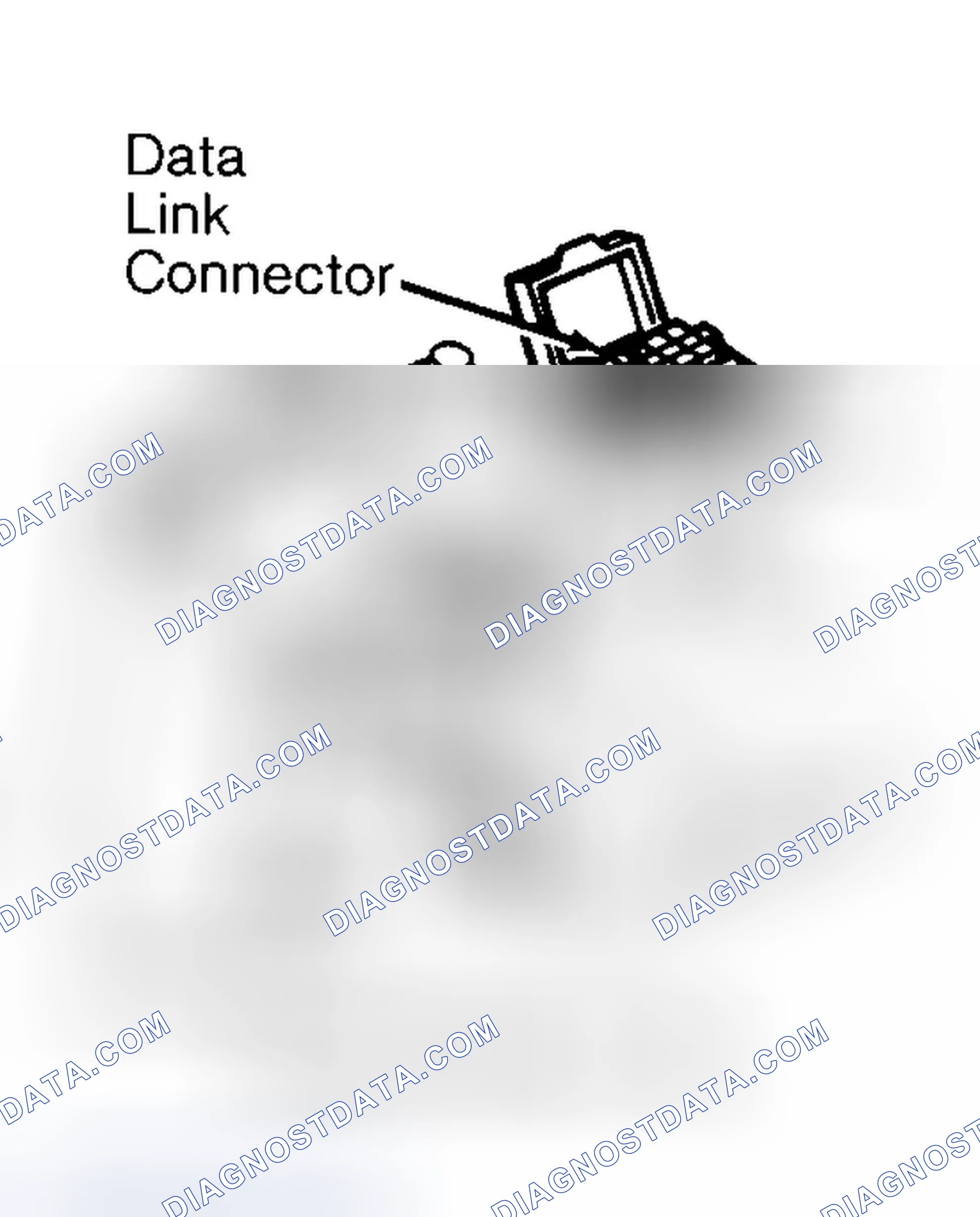 Scheme 4: DATA LINK CONNECTOR LOCATION
