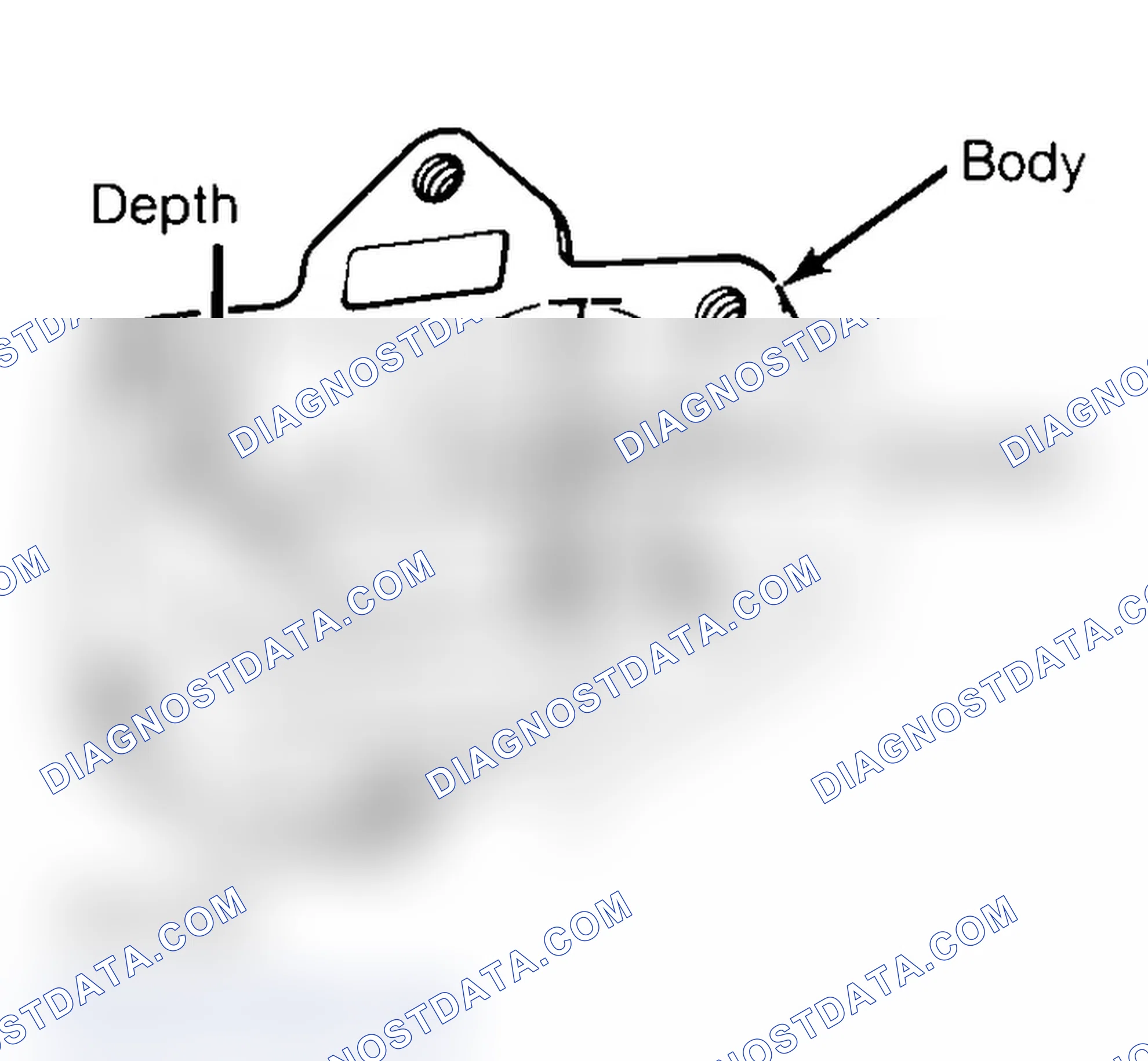 Scheme 35: Measuring Oil Pump Gear Cavity