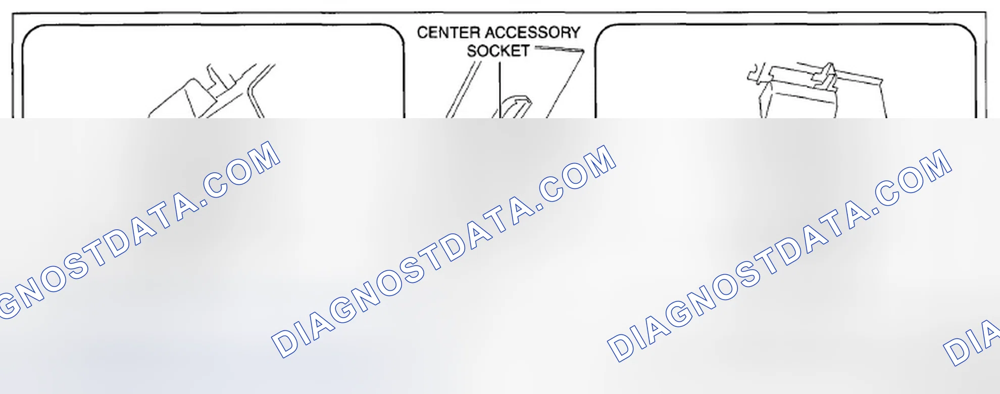 Scheme 65: CENTER ACCESSORY SOCKET REMOVAL/INSTALLATION