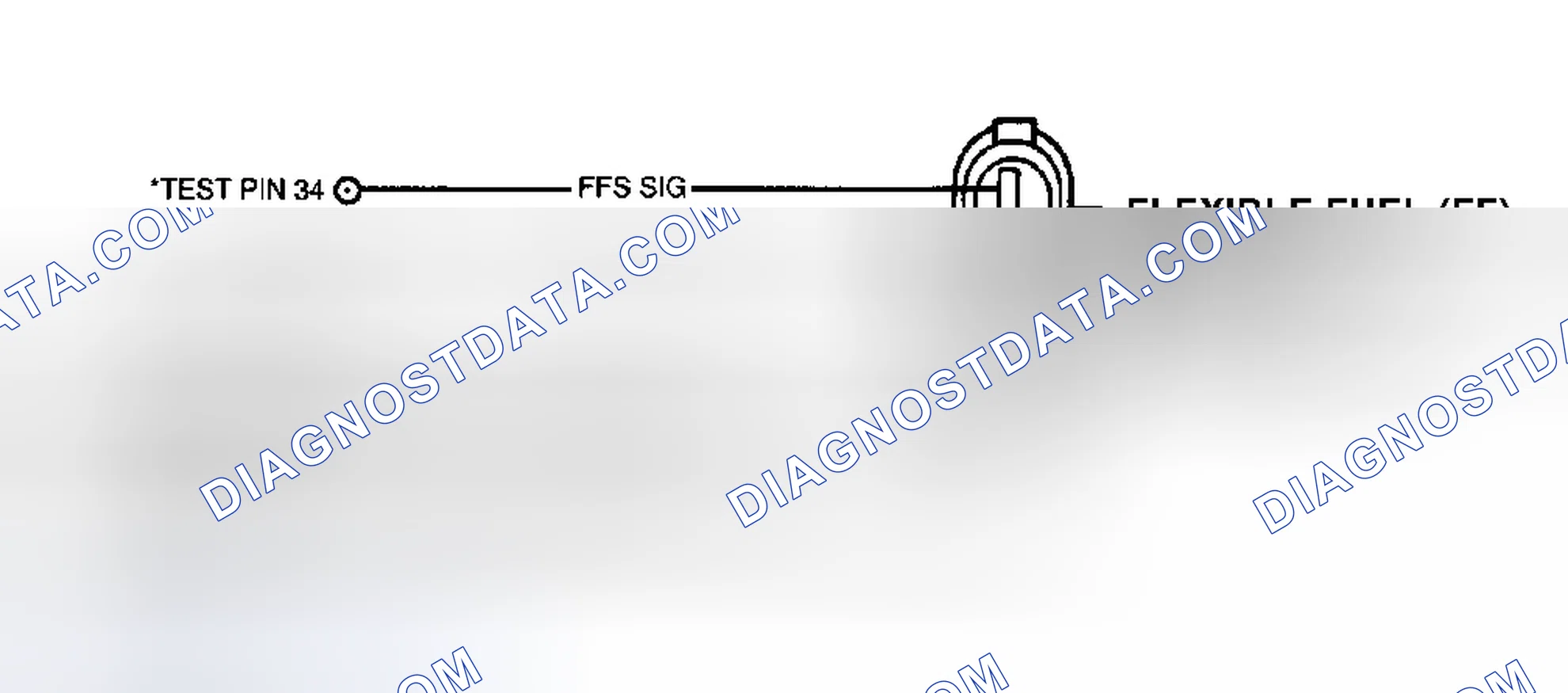 Scheme 12: Identifying Flex Fuel Test Circuit & Connector Terminals