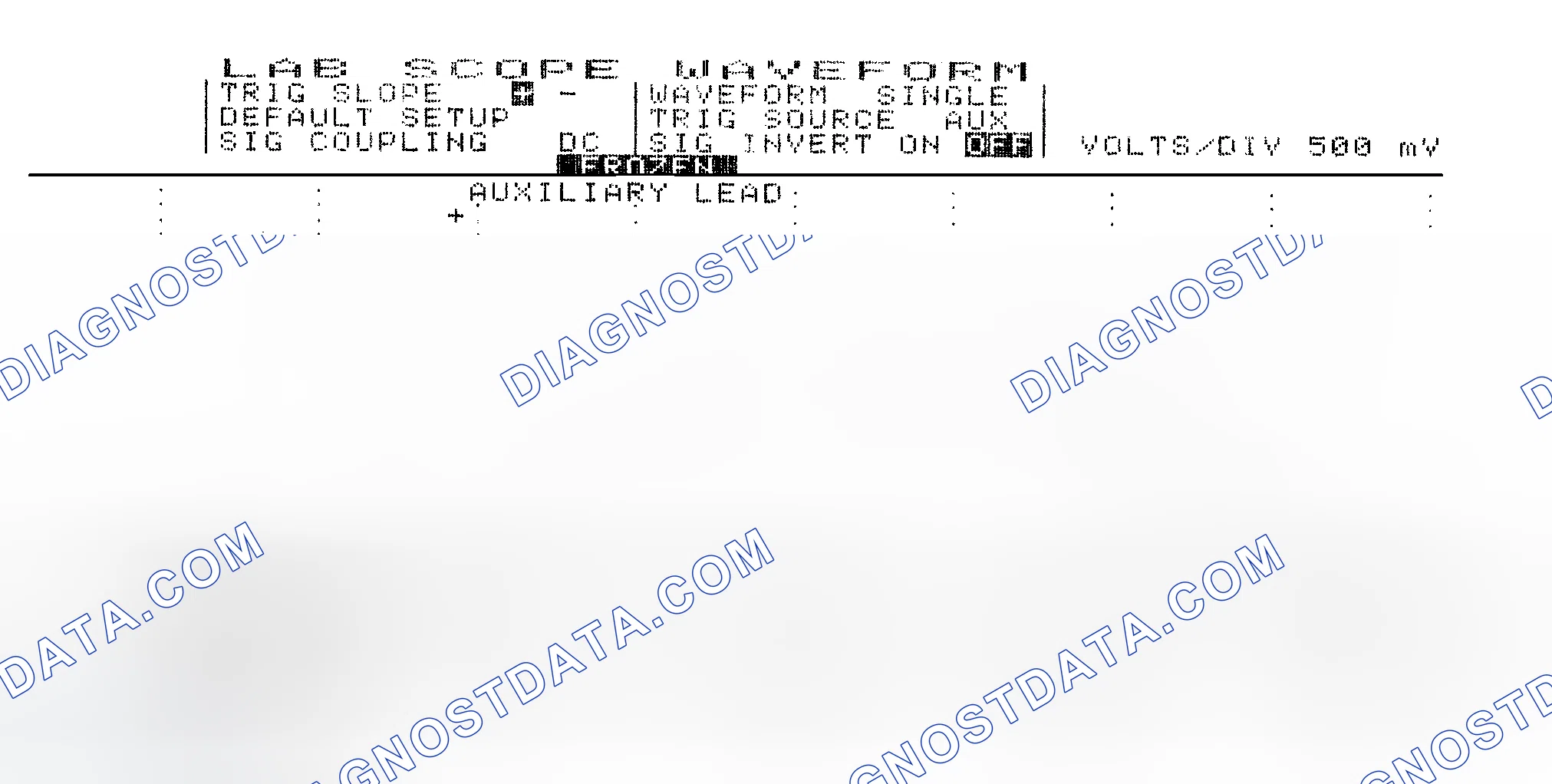 Scheme 14: Single Injector w/Excessive Current Flow - Current Pattern