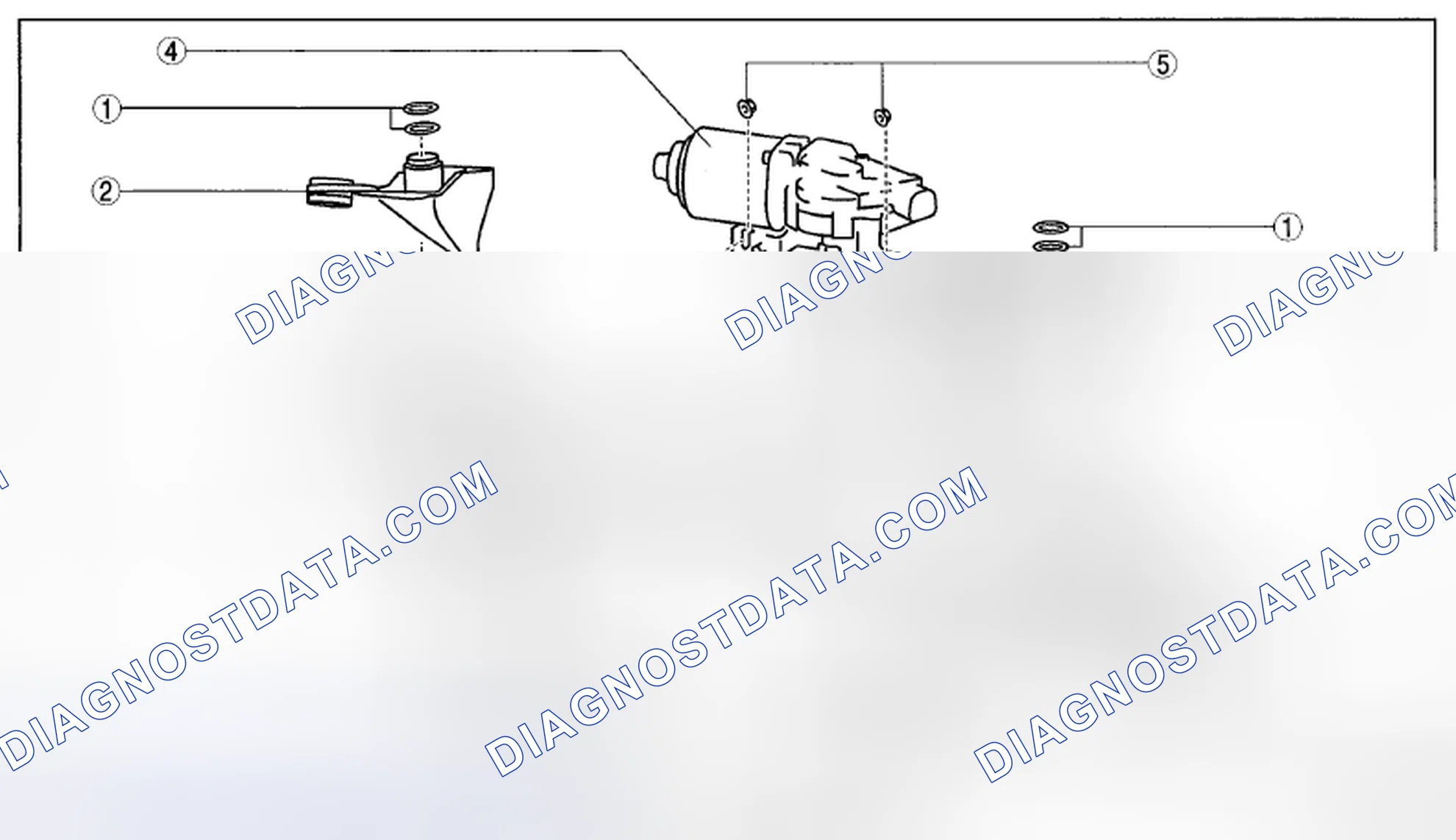 Scheme 6: WINDSHIELD WIPER MOTOR DISASSEMBLY/ASSEMBLY