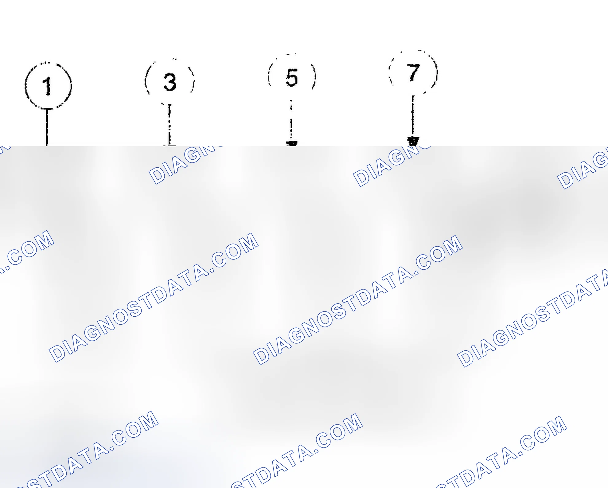 Scheme 563: Item 6: Exhaust Manifold Nuts Installation Note