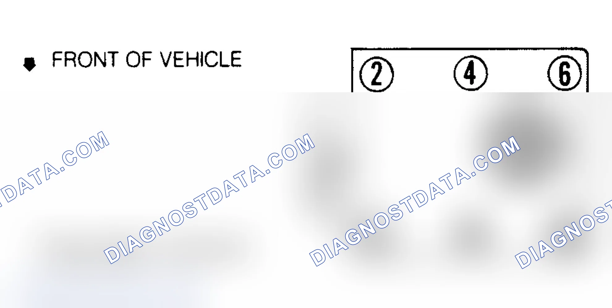 Scheme 1: Firing Order & Timing Marks (4.3L)