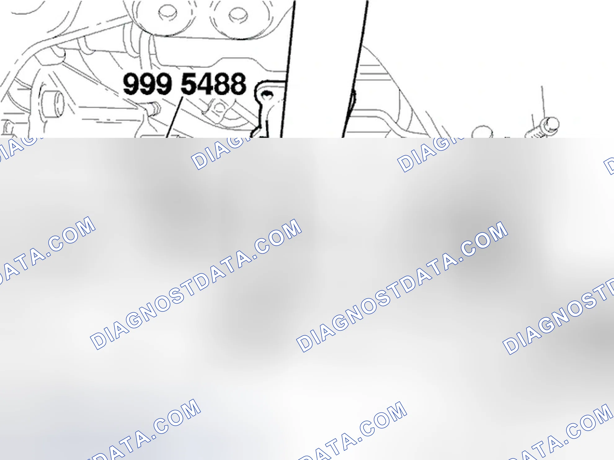 Scheme 120: Removing the right-hand drive shaft from the transmission