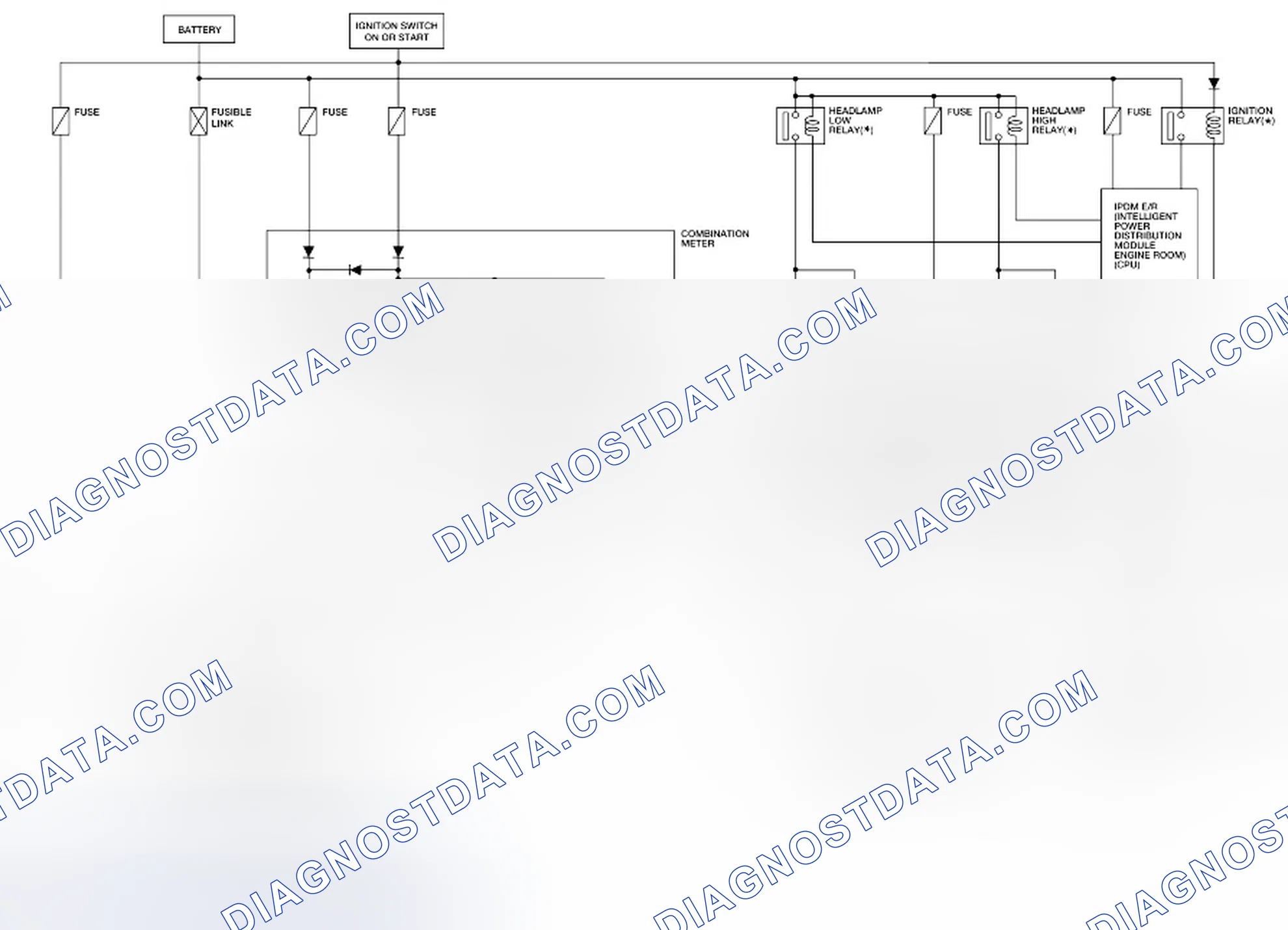Scheme 3: Headlamp - Schematic Diagram (For Canada)