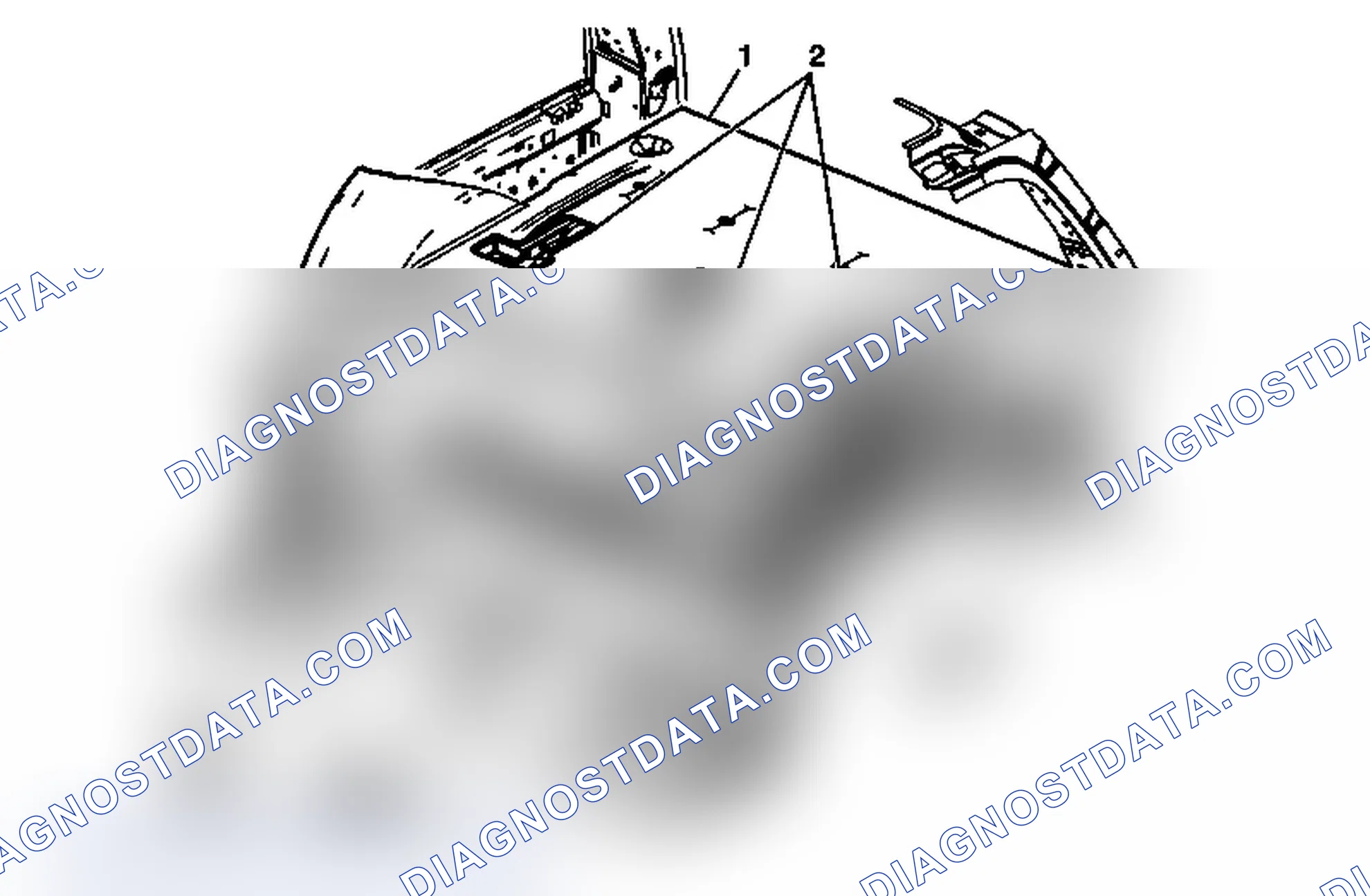 Scheme 116: Rear Floor Panel Carpet Replacement (Standard Wheelbase with AS3 and AW2)