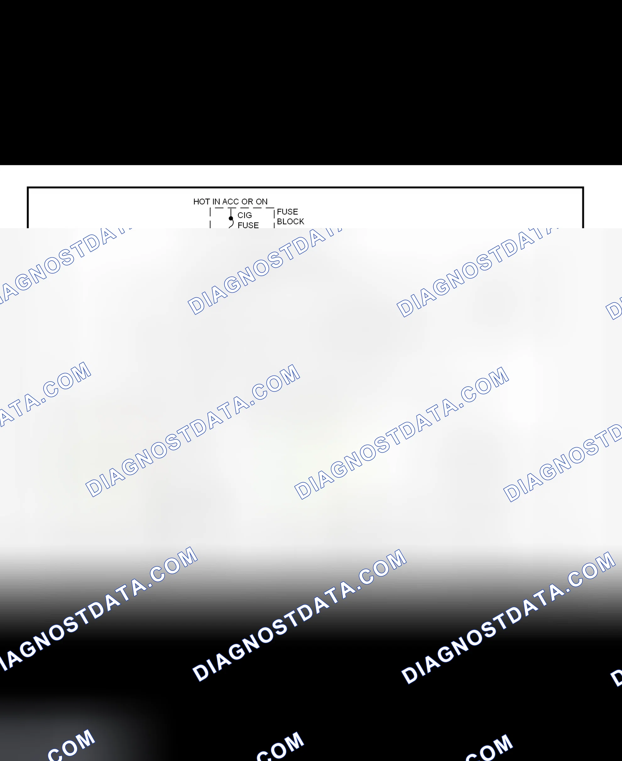 Scheme 3: Power Mirror System Wiring Diagram (1996)