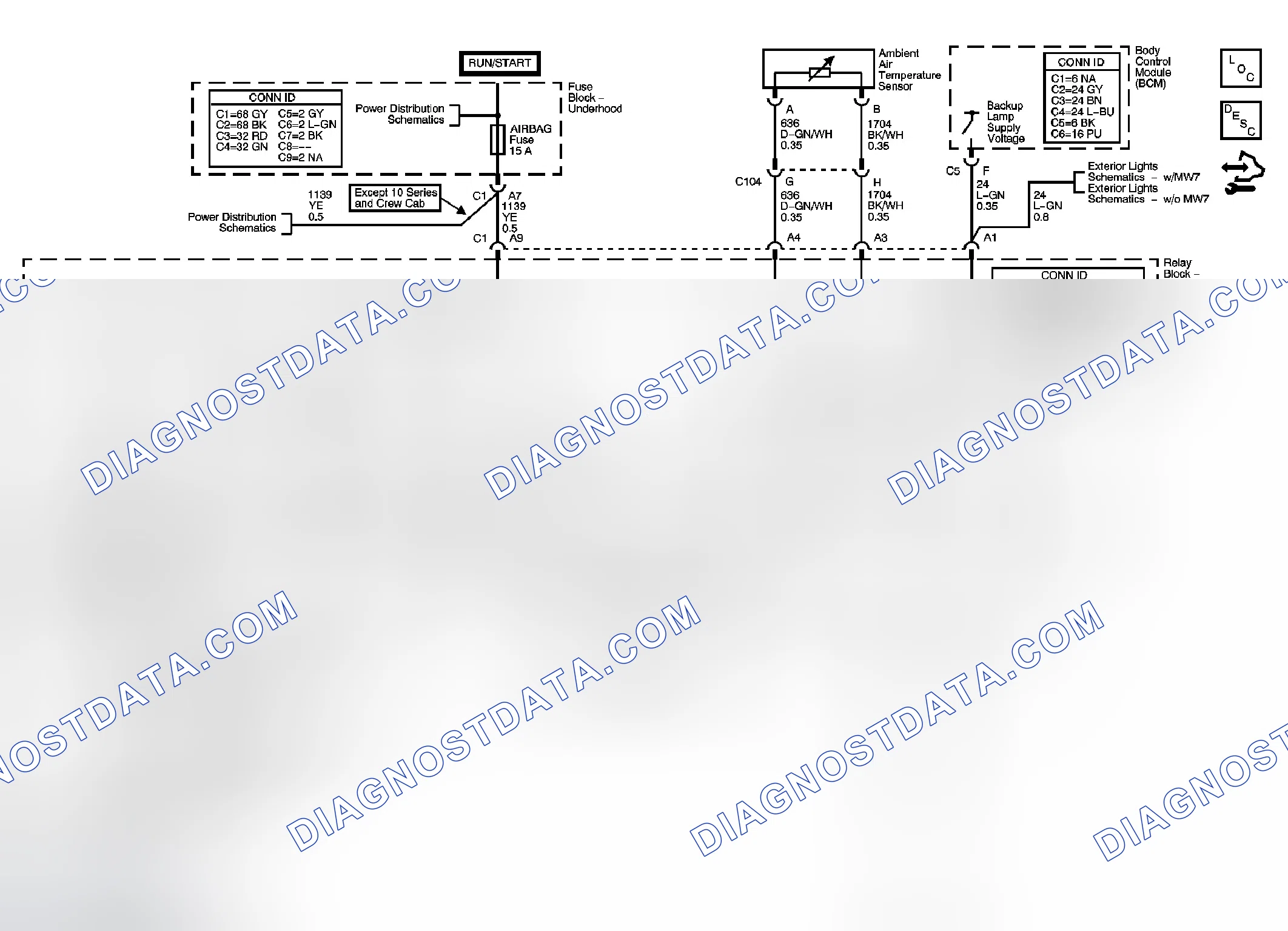 Scheme 1: Inside Rearview Mirror Schematics