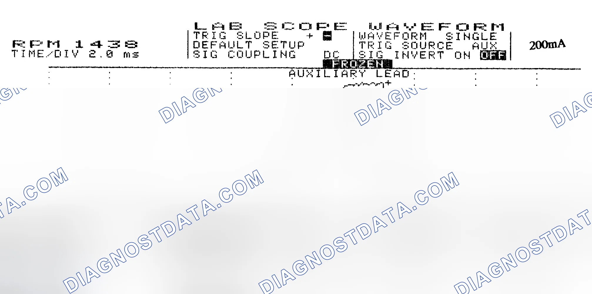 Scheme 15: Single Injector w/Normal Current Flow - Current Pattern
