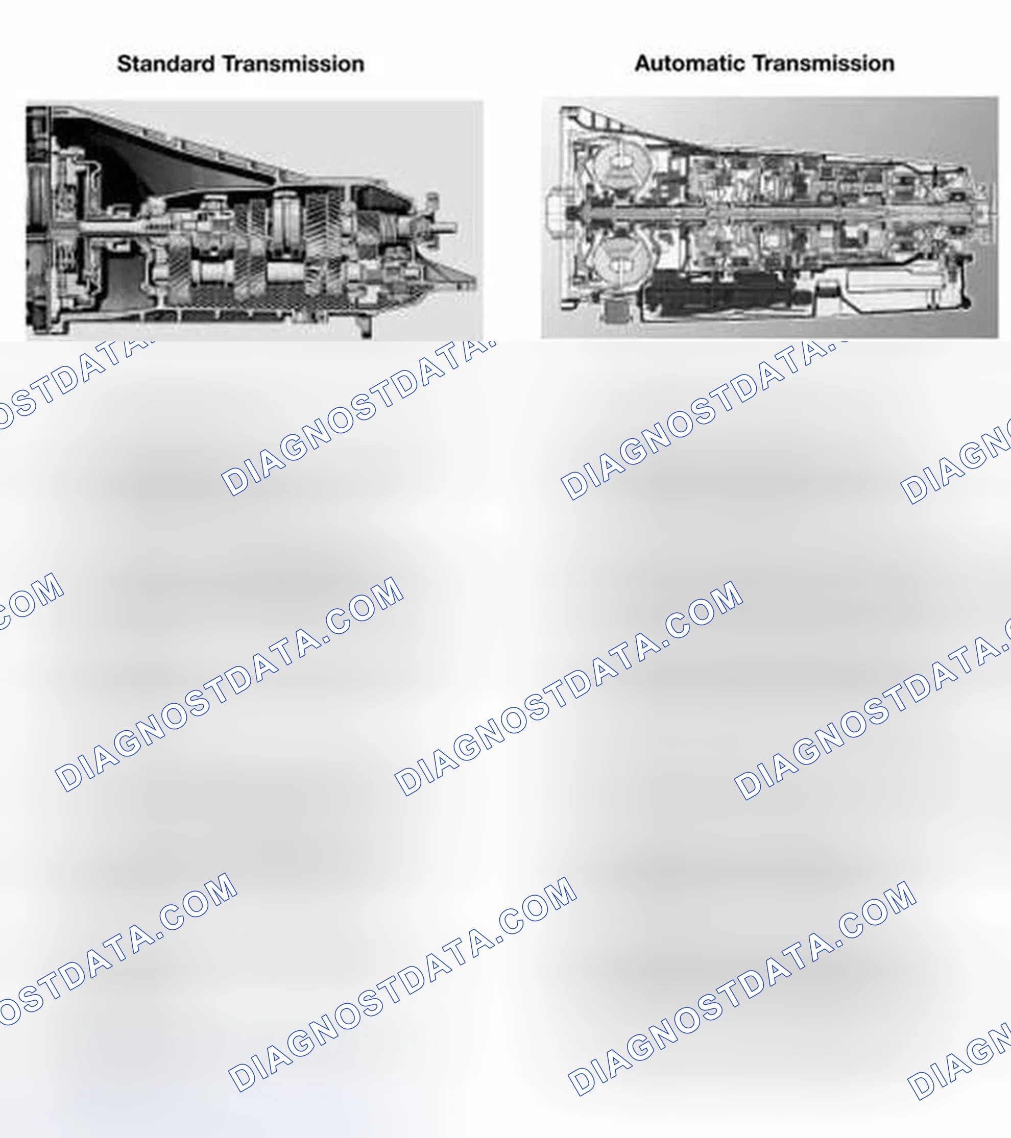 Scheme 100: STANDARD/AUTOMATIC TRANSMISSION