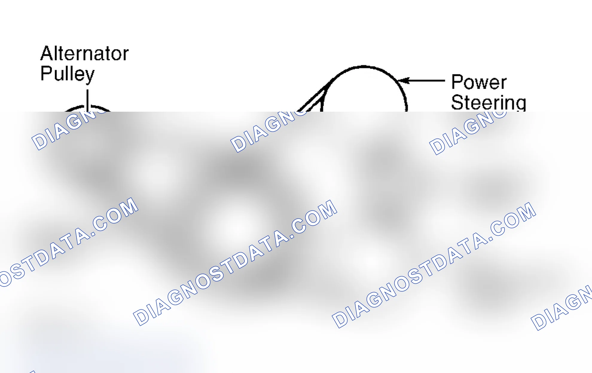 Scheme 2: DRIVE BELT ROUTING (2.0L AVENGER, SEBRING COUPE & TALON WITHOUT TURBO)