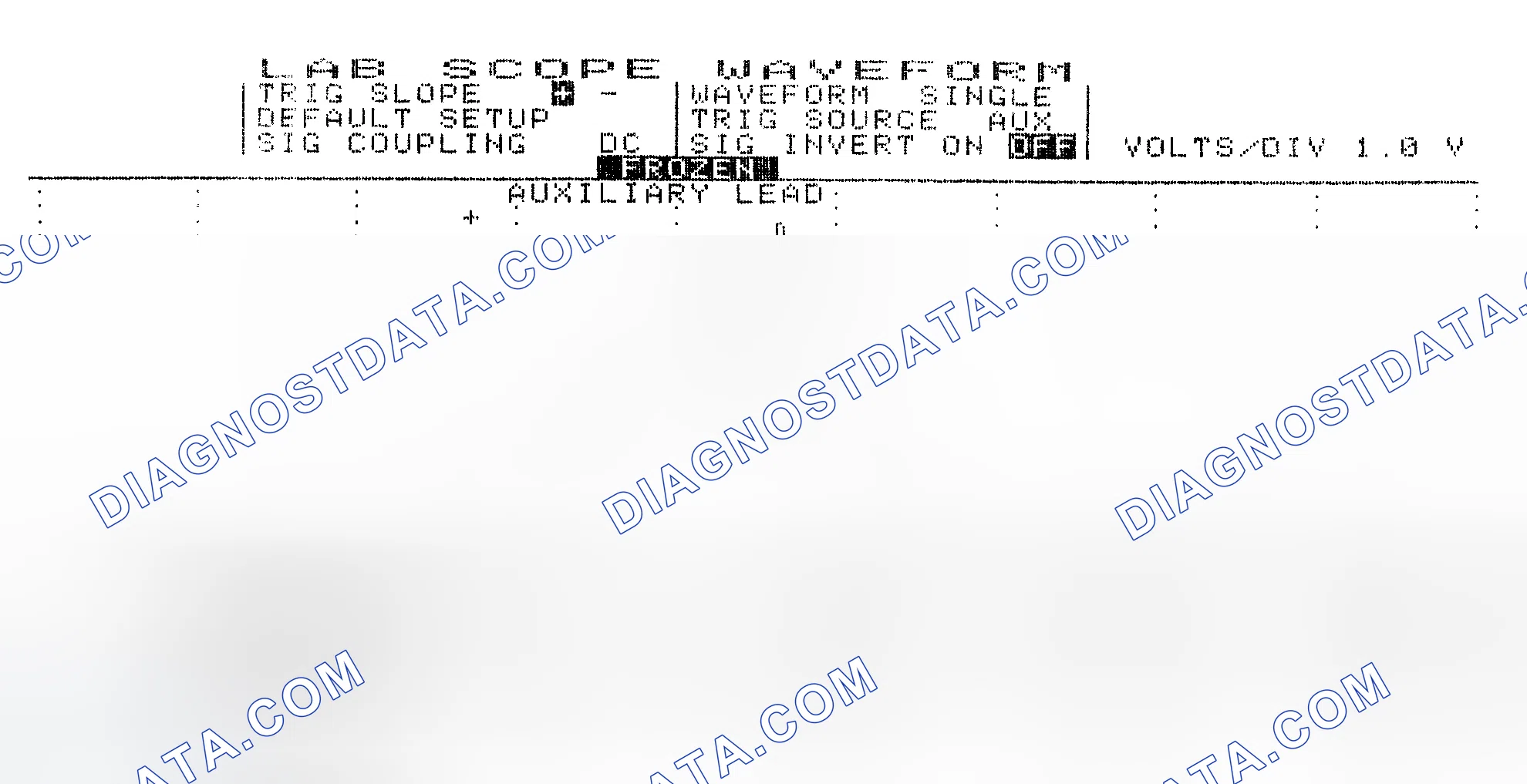 Scheme 19: Single Injector w/Excessive Current Flow - Current Pattern