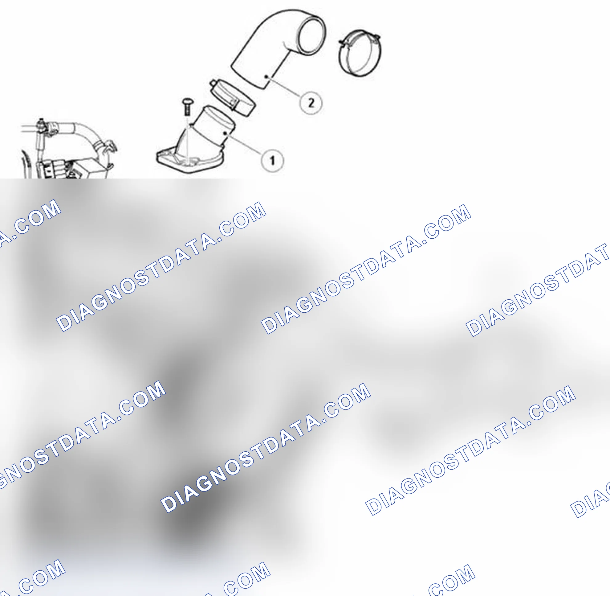 Scheme 14: Coolant Inlet and Outlet Assembly