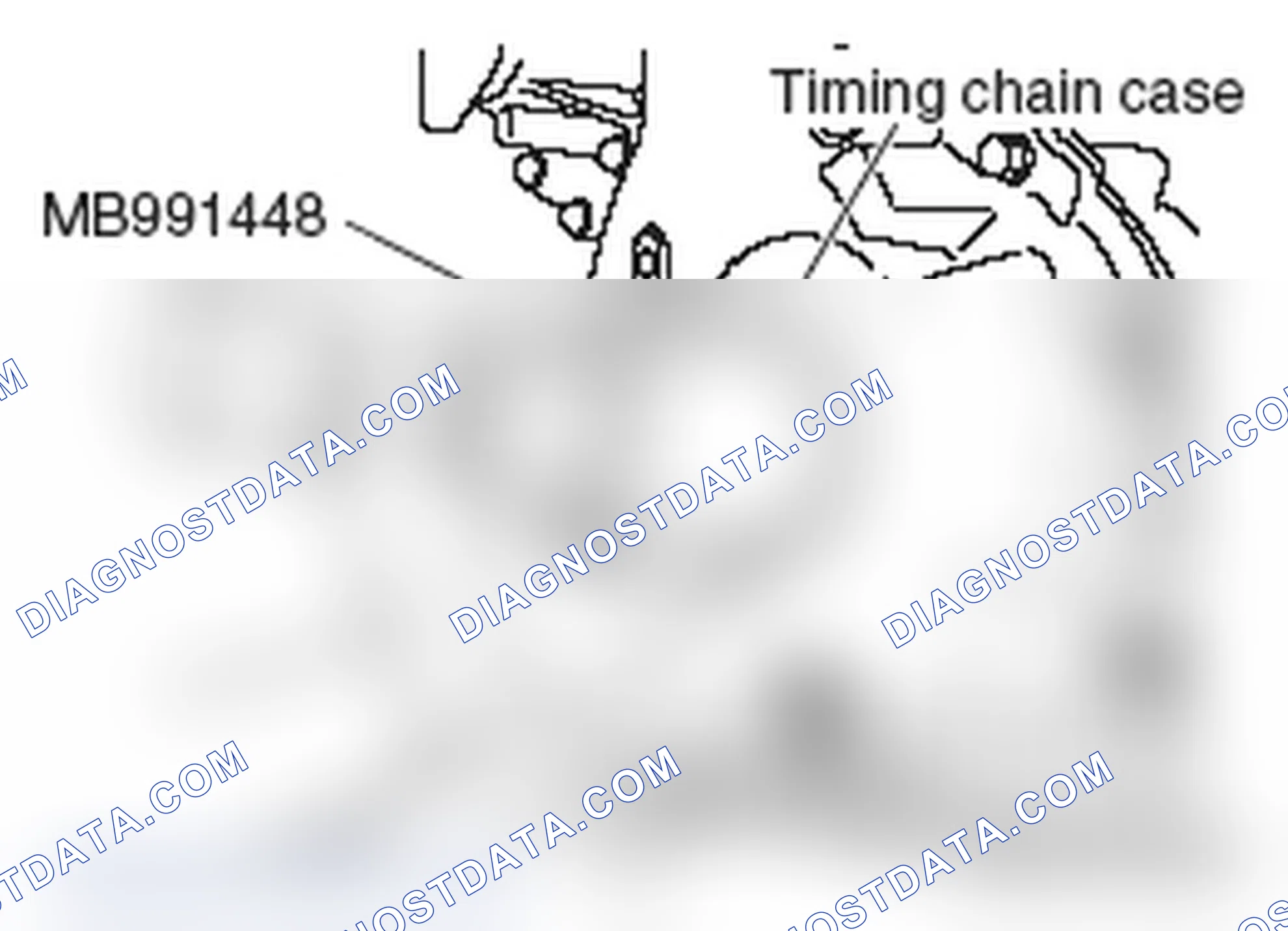 Scheme 79: >> C << CRANKSHAFT FRONT OIL SEAL INSTALLATION