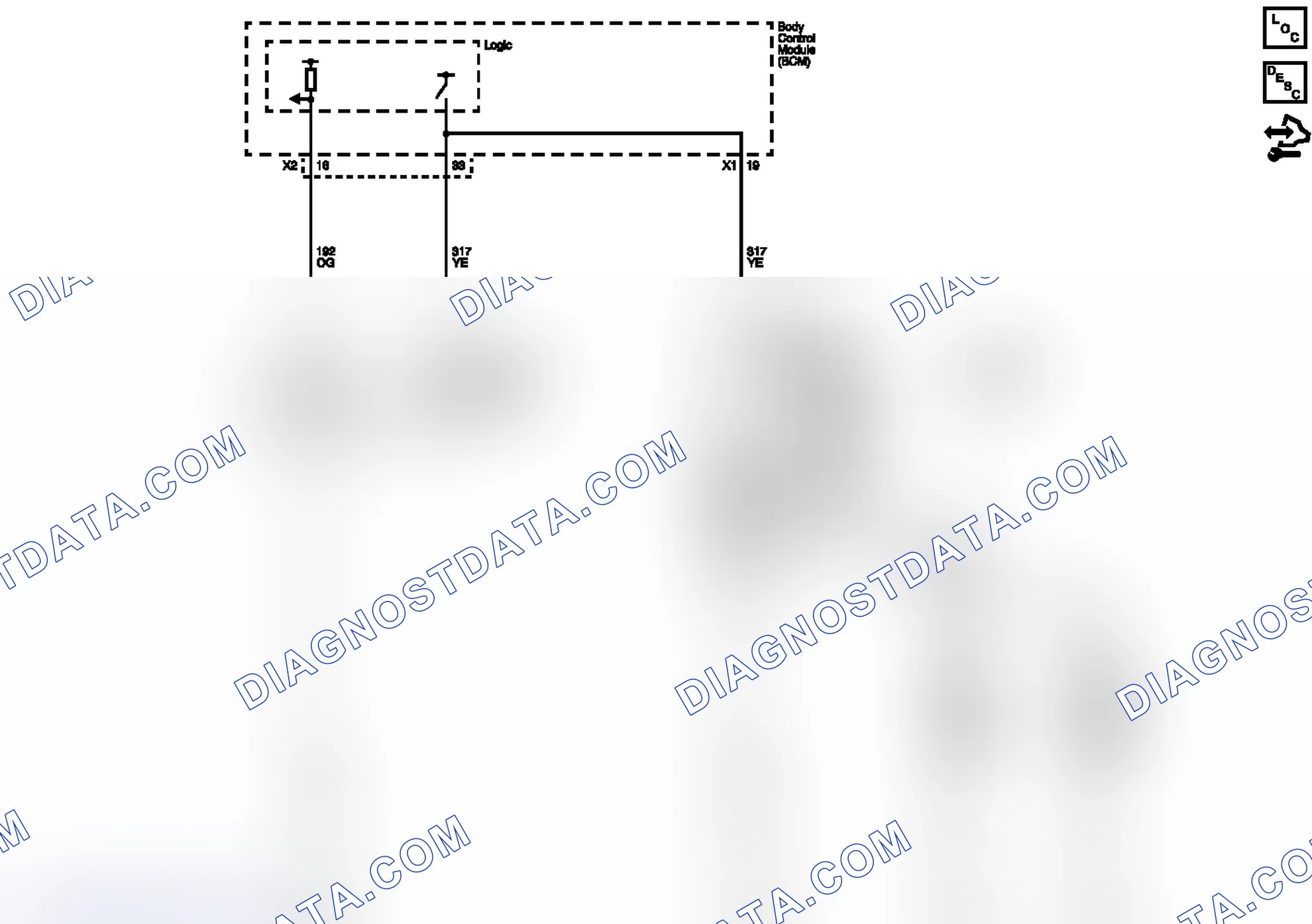 Scheme 2: Fog Lights Wiring Schematics