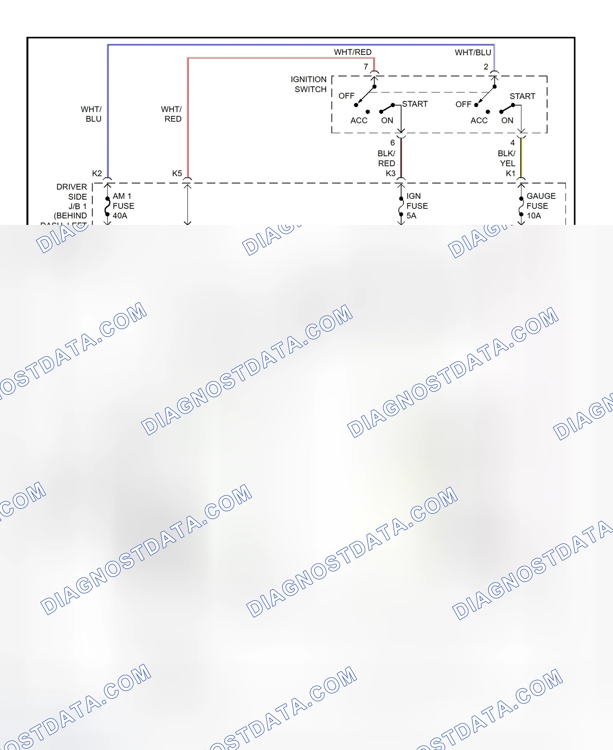 Scheme 14: Charging System Wiring Diagram (Sienna)