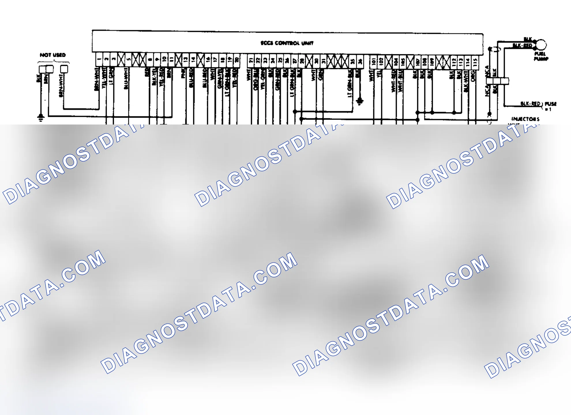 Scheme 55: ECCS Wiring Diagram (200SX Turbo)