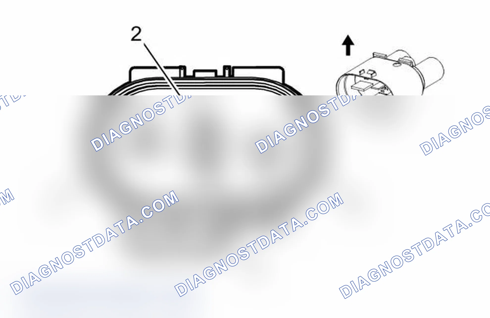 Scheme 231: X116 Cooling Fan Harness to Forward Lamp Harness