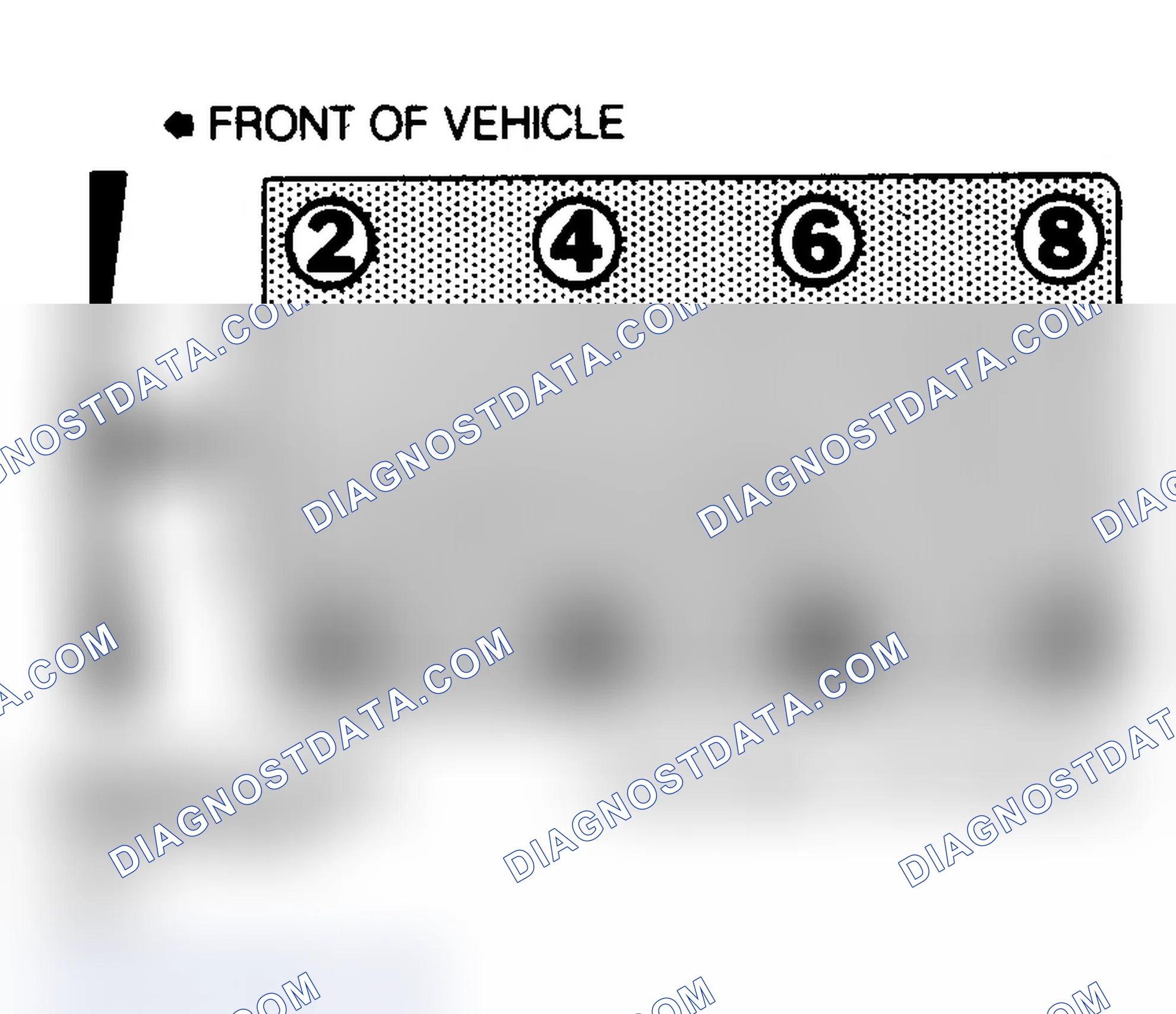 Scheme 3: Firing Order (6.5L Diesel)