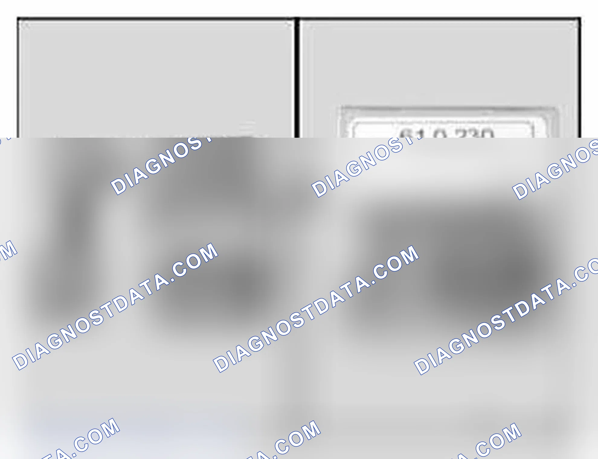Scheme 273: 61 0 230 Stencil for Contacts "DFK 40" and "MAK 8"
