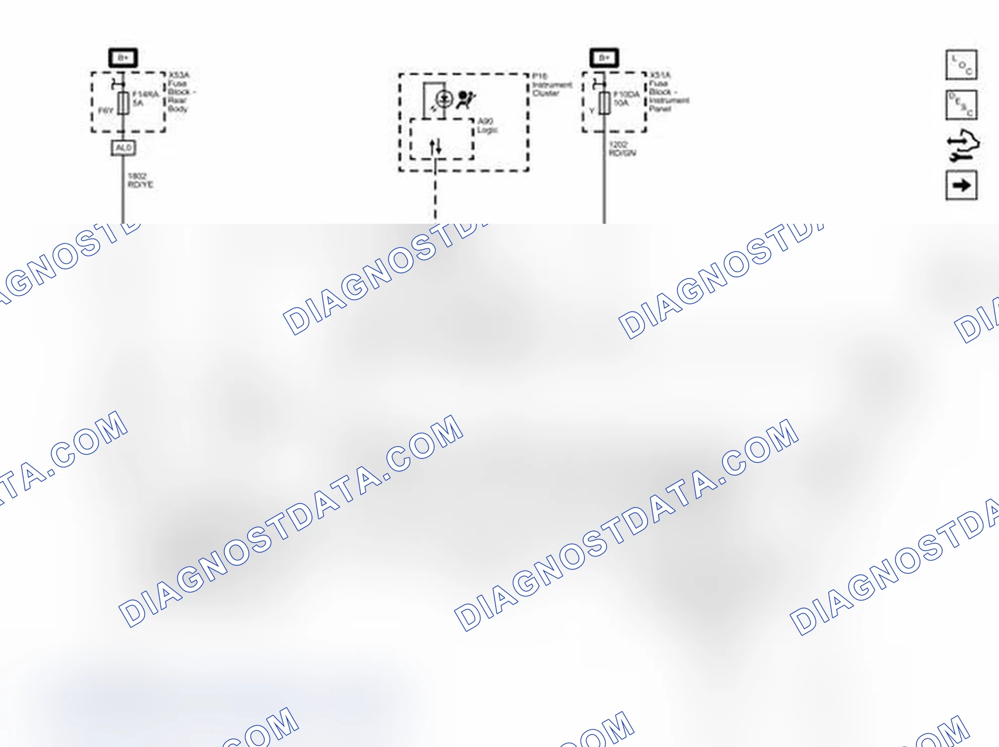 Scheme 1: Power, Ground, Passenger Presence, Serial Data and Indicators
